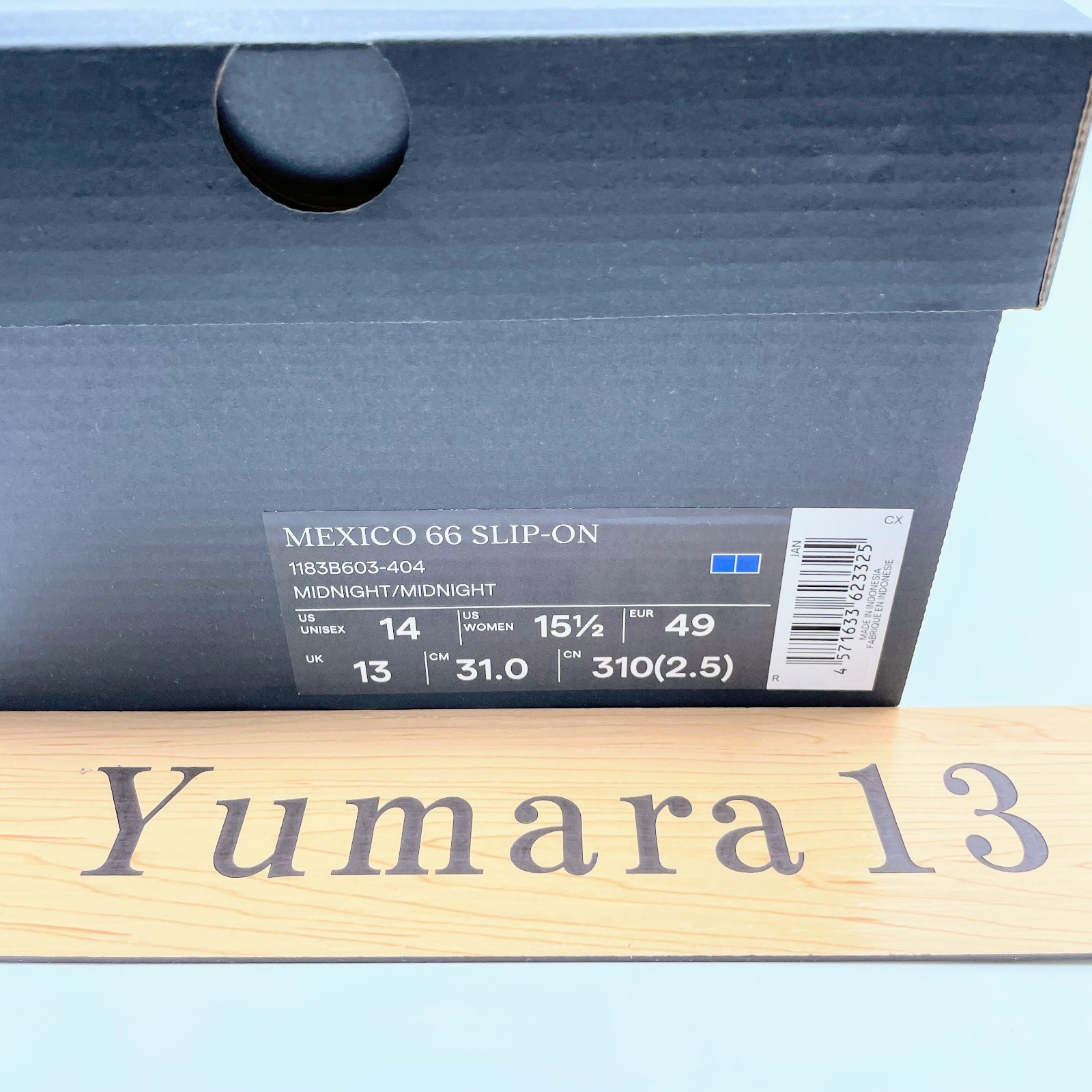 Onitsuka Tiger Mexico 66 Slip-On Midnight 1183B603-404