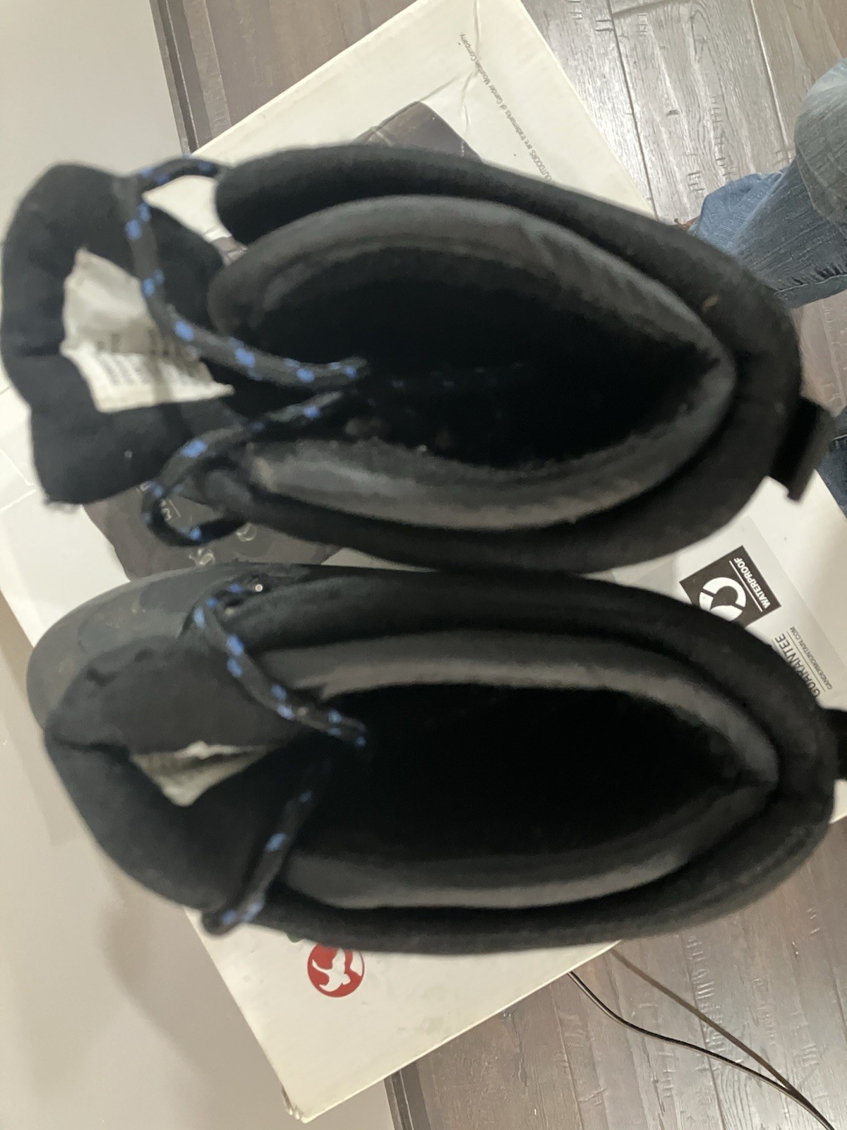 Gander Mtn Mountain Snow Trex Winter Boots Youth Size 1 Black In Retail Box
