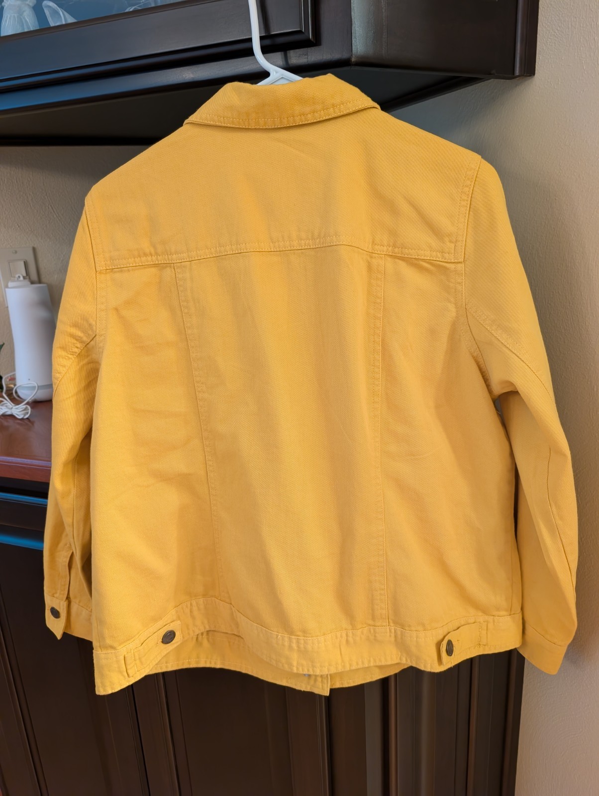 Jessica London Women’s Golden Yellow Denim Jacket 16W