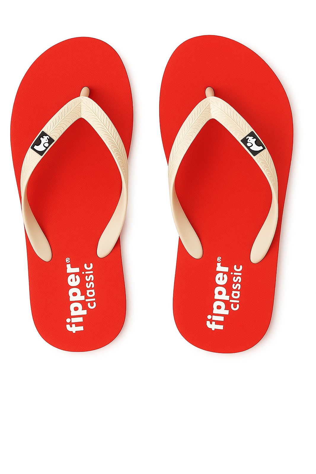 Fipper Classic Unisex Natural Rubber Flip Flops Anti-Slip Beach Sandals Slippers