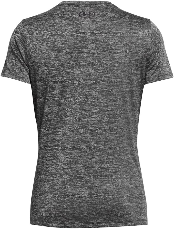 Under Armour Women’s Tech Twist Short Sleeve V Neck COLOR CASTLEROCK SIZE XL
