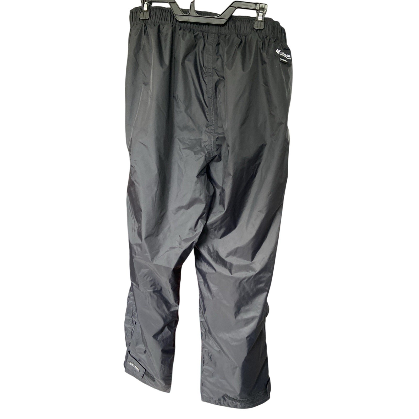 Columbia Omni-Tech Packable Waterproof Rain Pants Mens XL Black Breathable