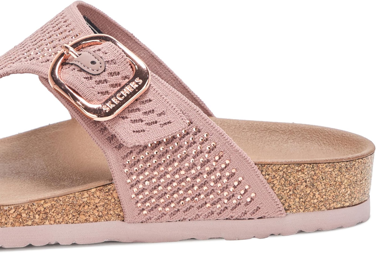 Skechers Women’s Arch Fit Granola – Enchanted Sparkle – MAUVE – 13.0
