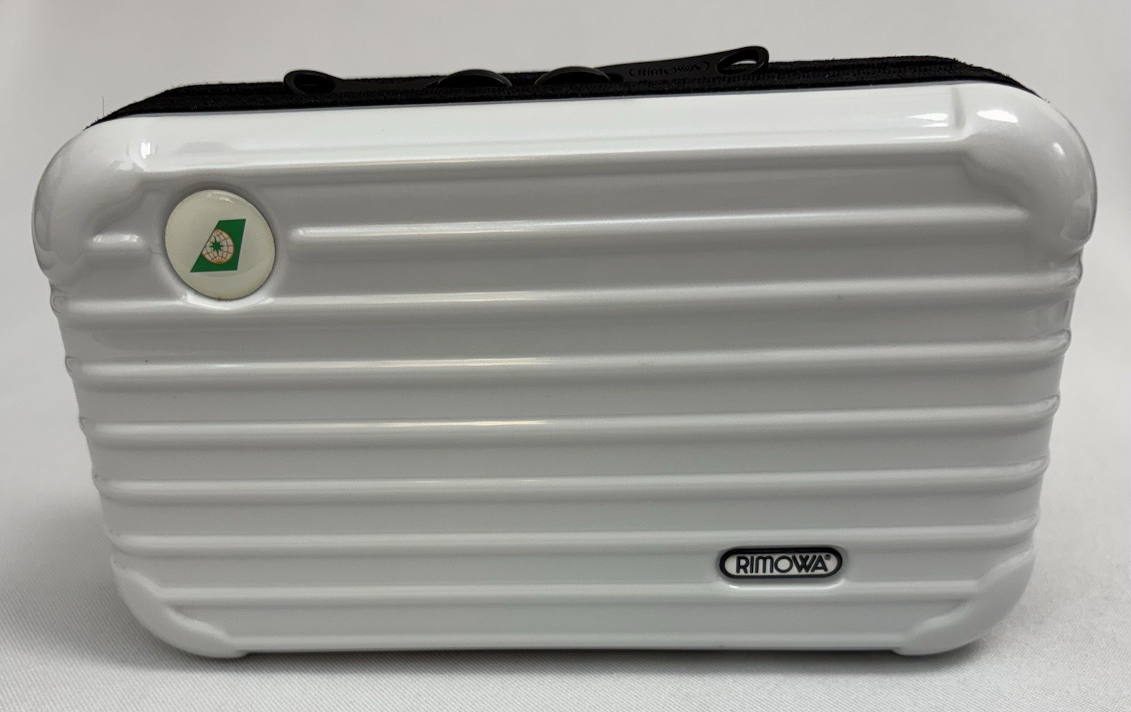 RIMOWA Gloss White EVA AIR Amenity Kit Case Hard Shell – Empty