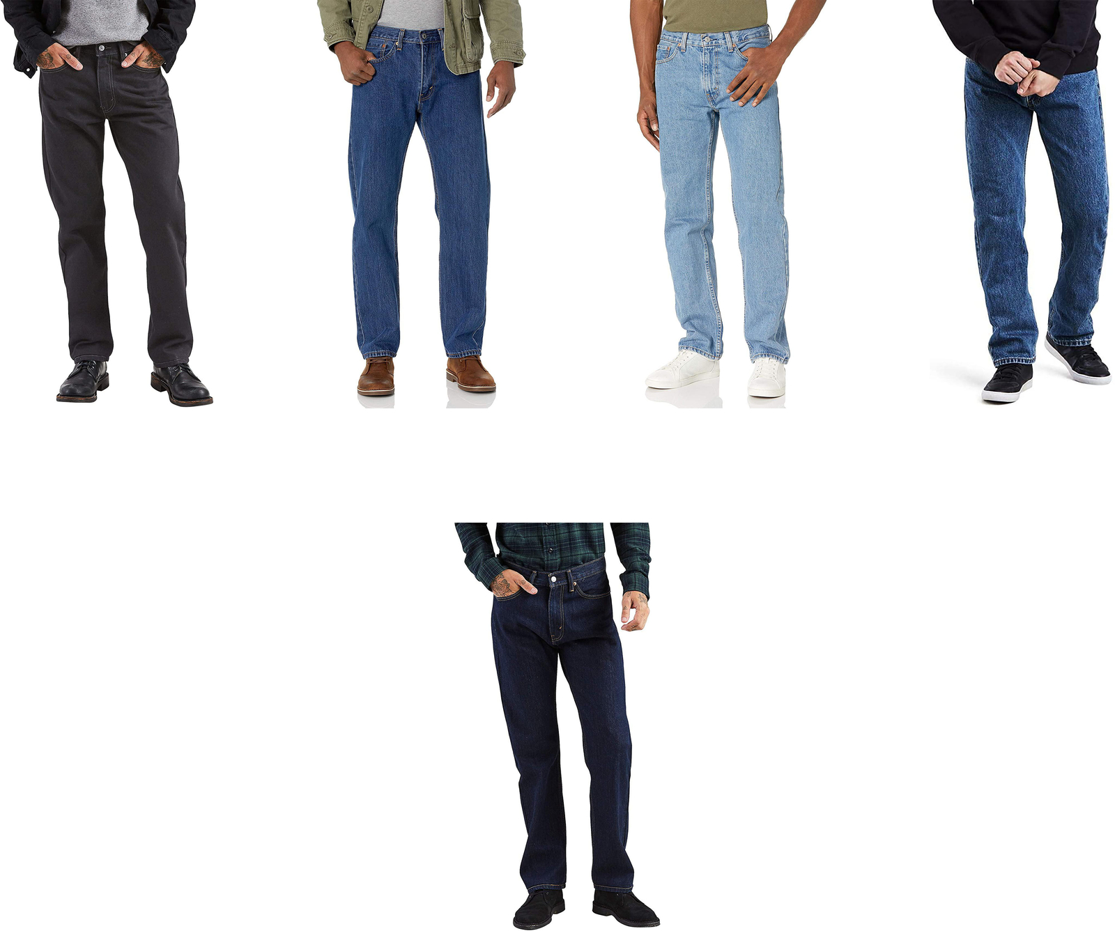 Levi’s Men’s 505 Regular Fit Jeans