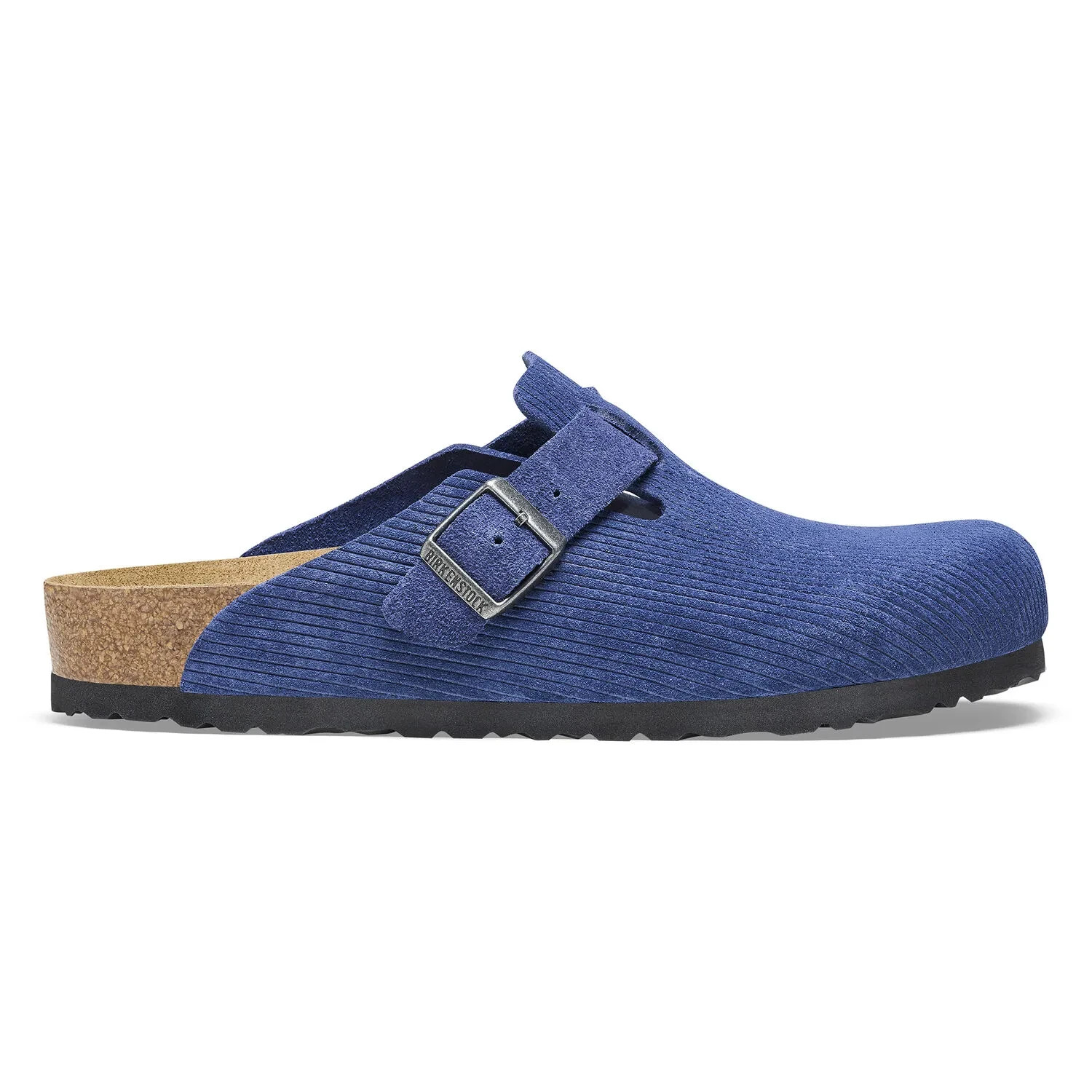 Birkenstock Boston Suede Leather (Size 44) “Corduroy Indigo” Men’s Clog Sandal