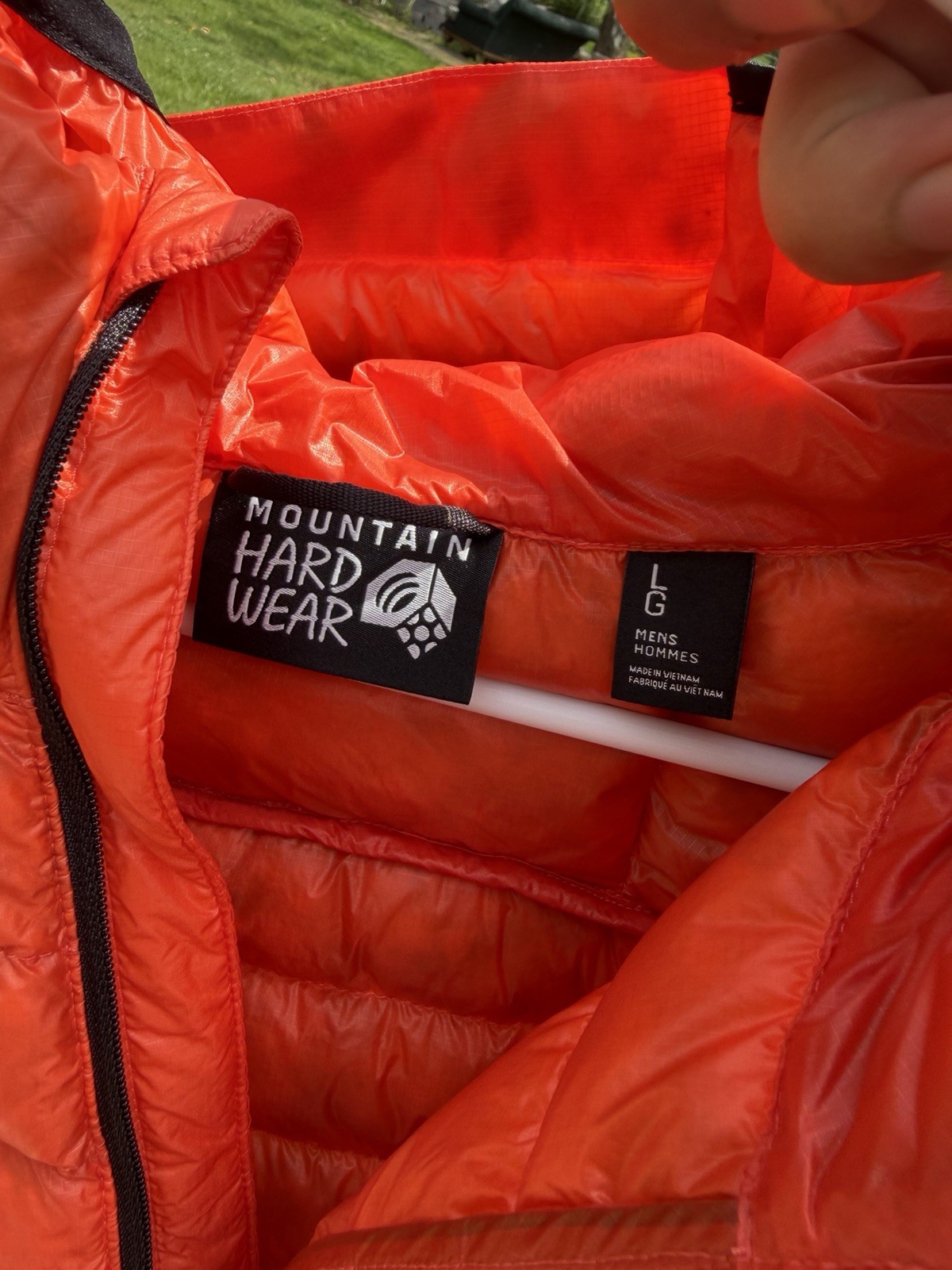 Men’s Large Mountain Hardware Ghost Whisperer UL Hoody