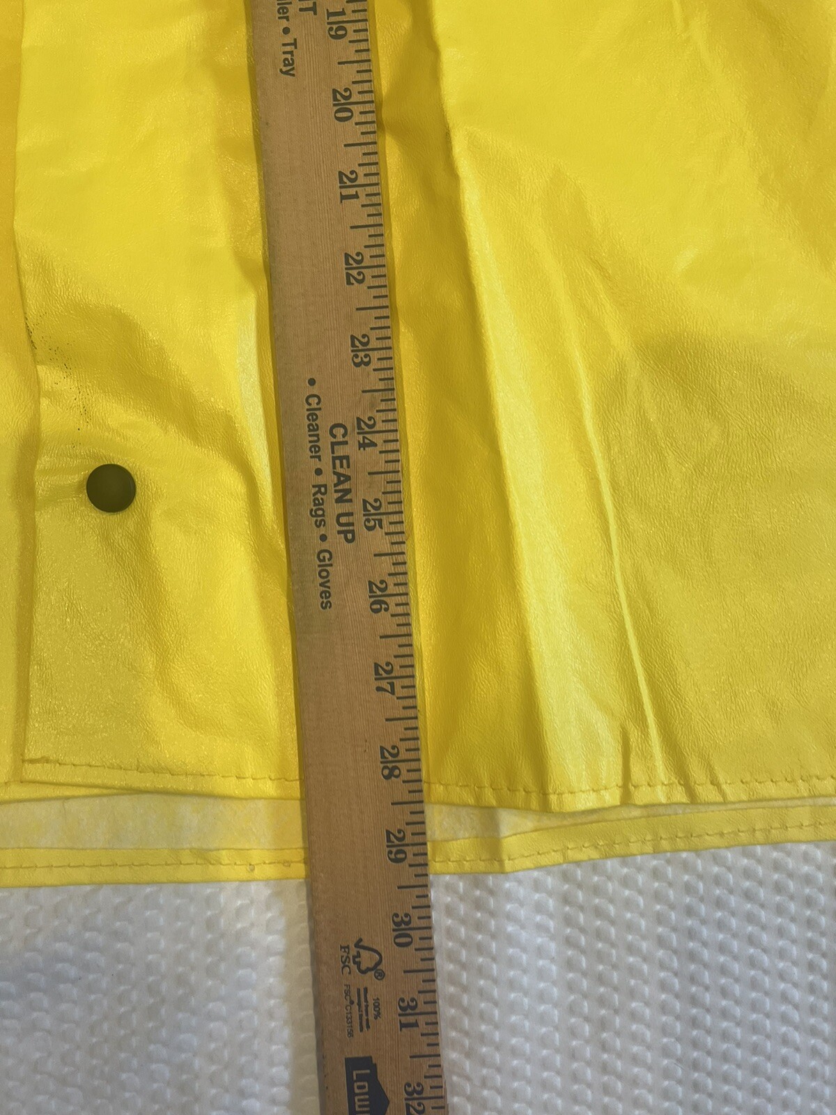Tingley – Tuff Light Raingear Jacket – Yellow – Size Men’s X-Large