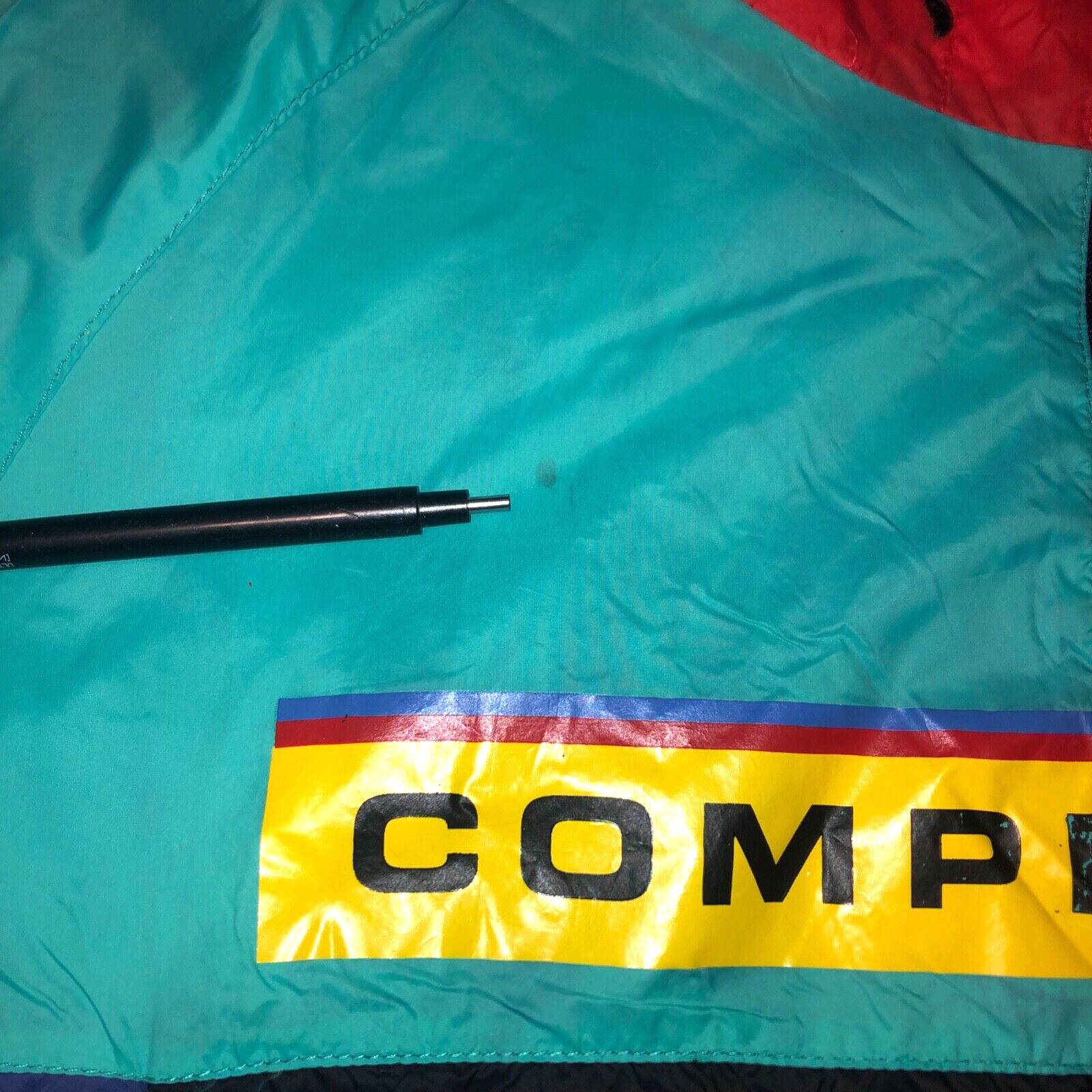 Vintage 90s DOPE SPORT WINDBREAKER JACKET Color Block Rap Hip Hop Skate 1990s M