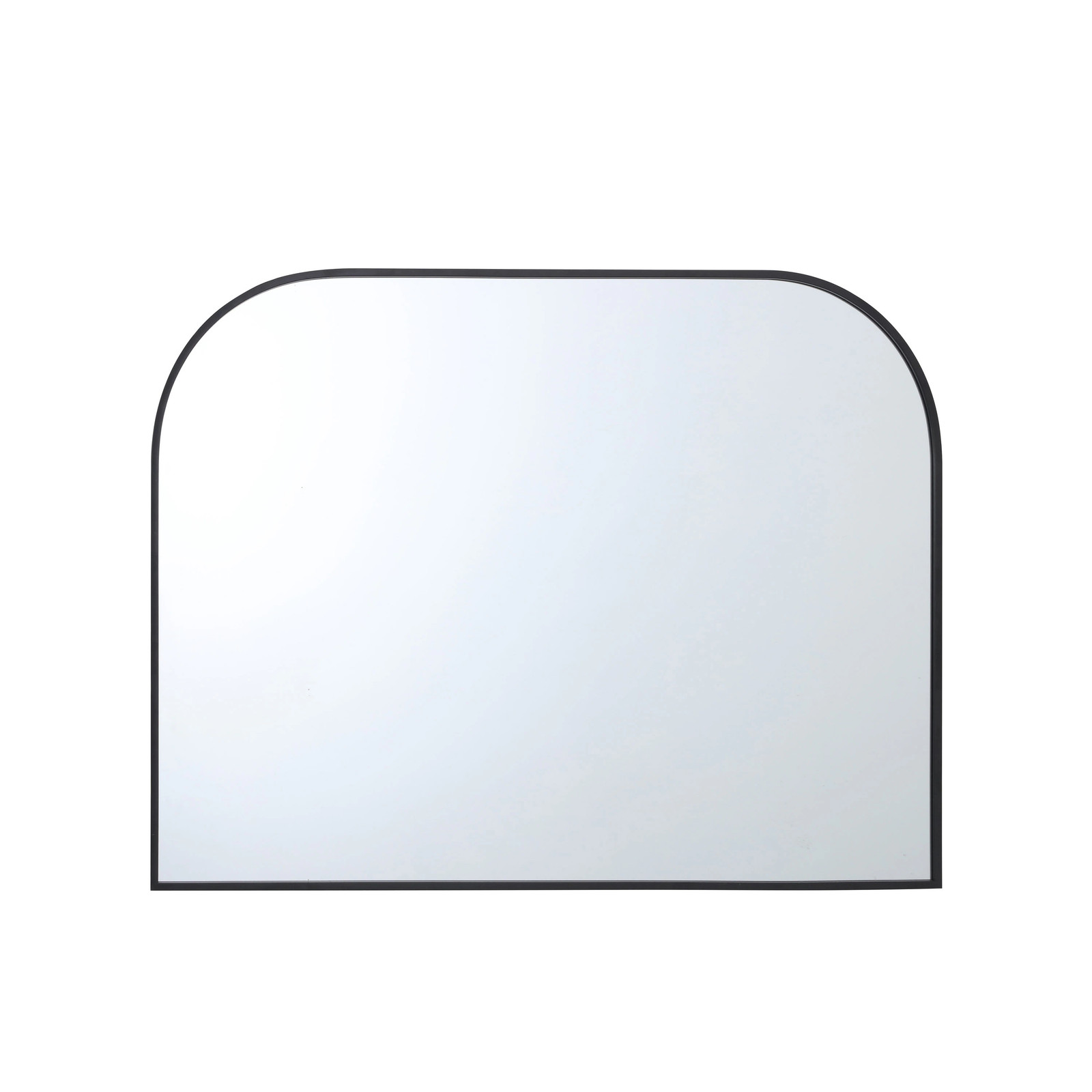 Origin 21 40-in W x 30.0-in H Rectangle Black Framed Wall Mirror|16790