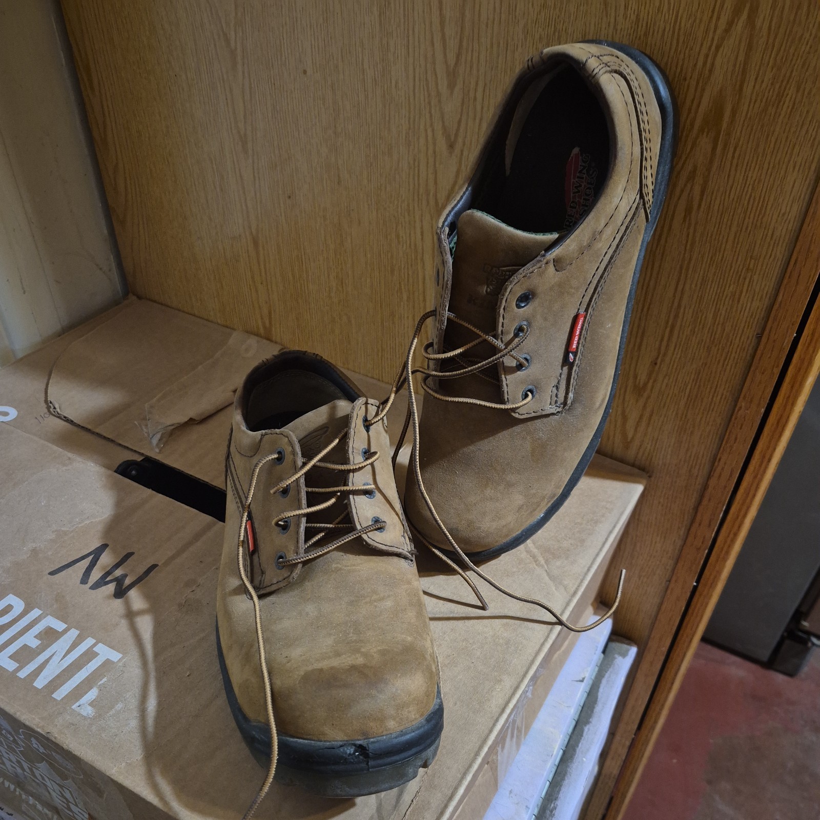 Red Wing Electrical Hazard Steel King Toe Men’s 12 Oxford Work Shoe F2892-11 EH