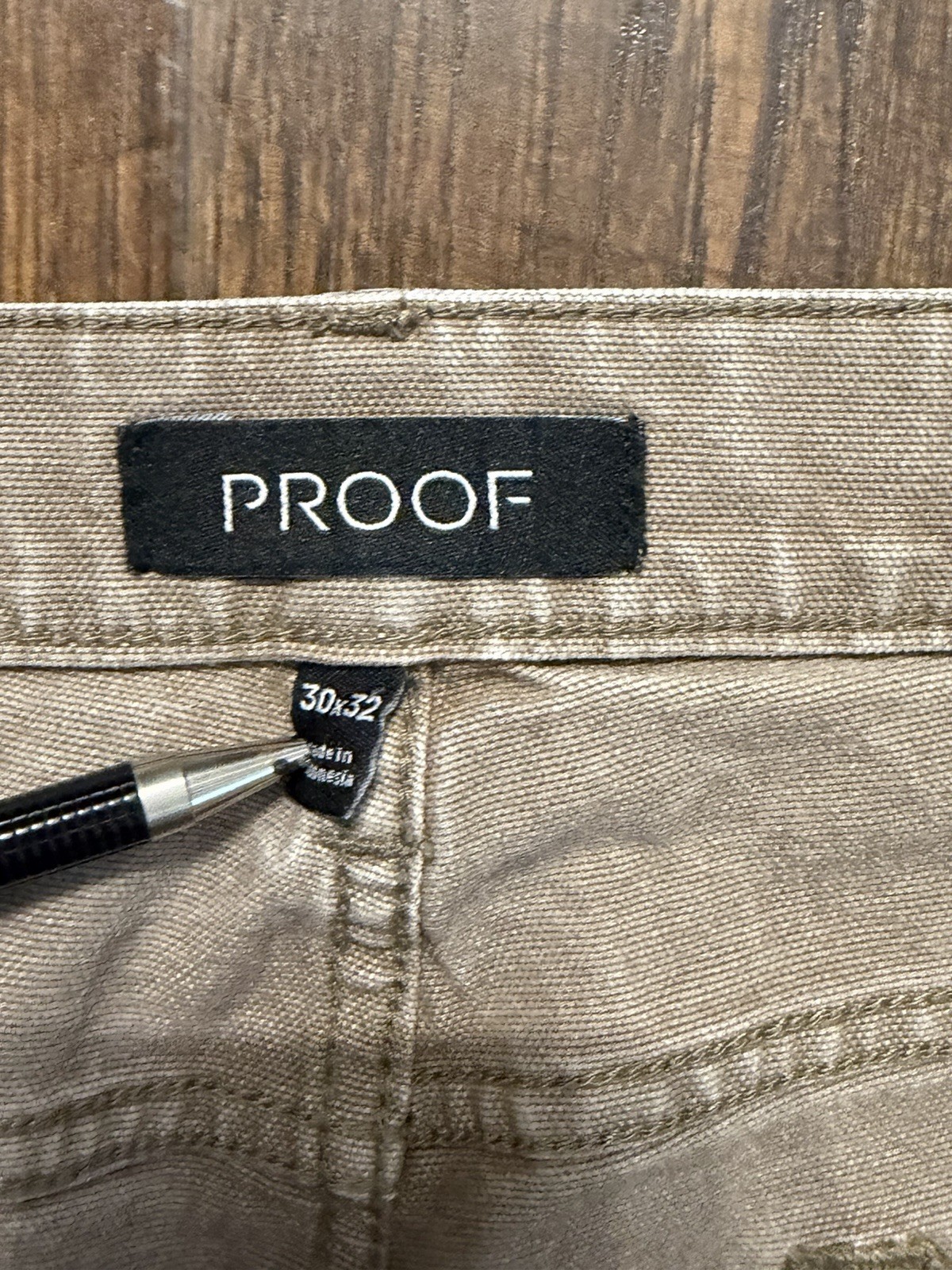 Proof Rover Pant HB Slim 5 Pocket Canvas Men’s 30×31 Huckberry Stretch Outdoors