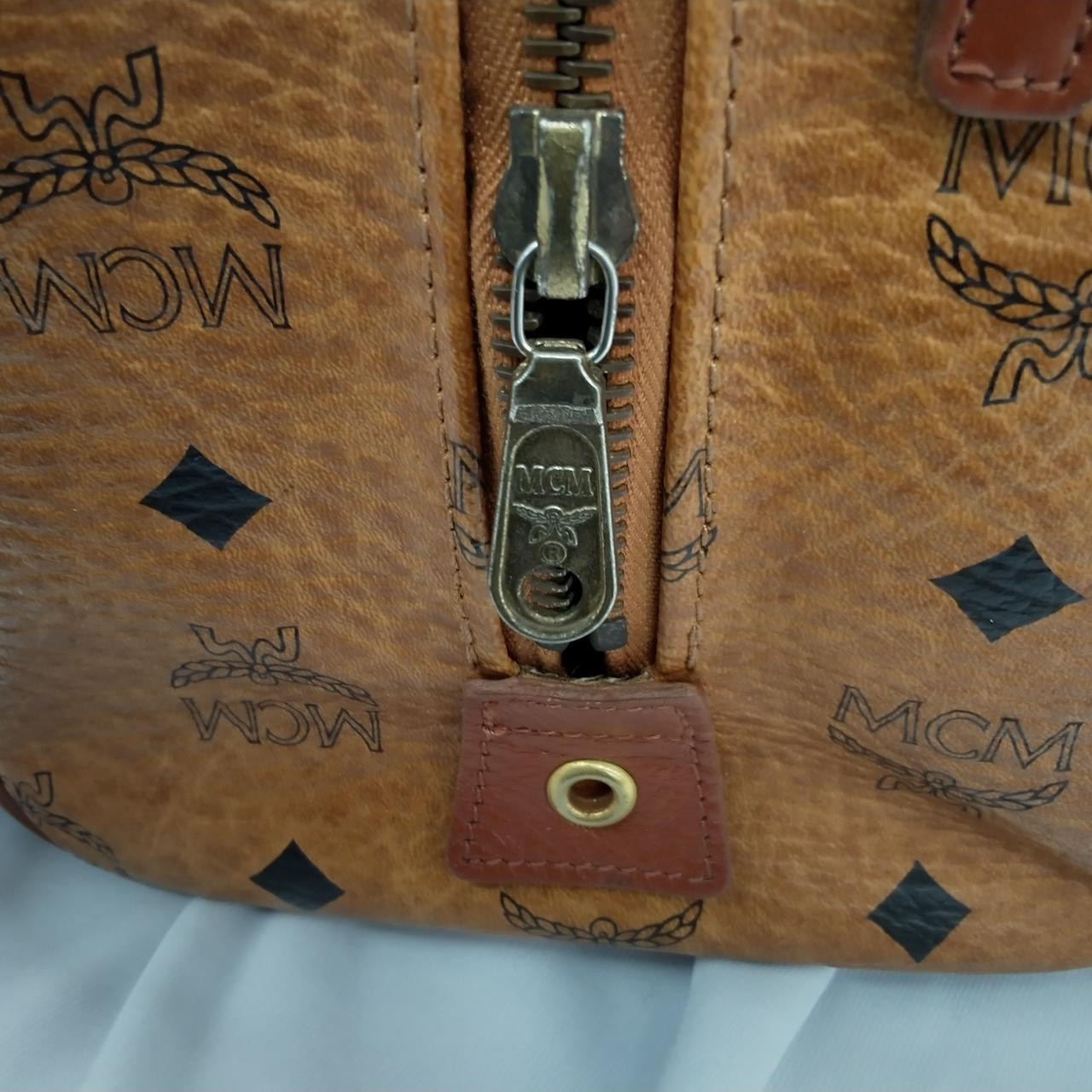 MCM Mini Boston Bag 10.6 inch