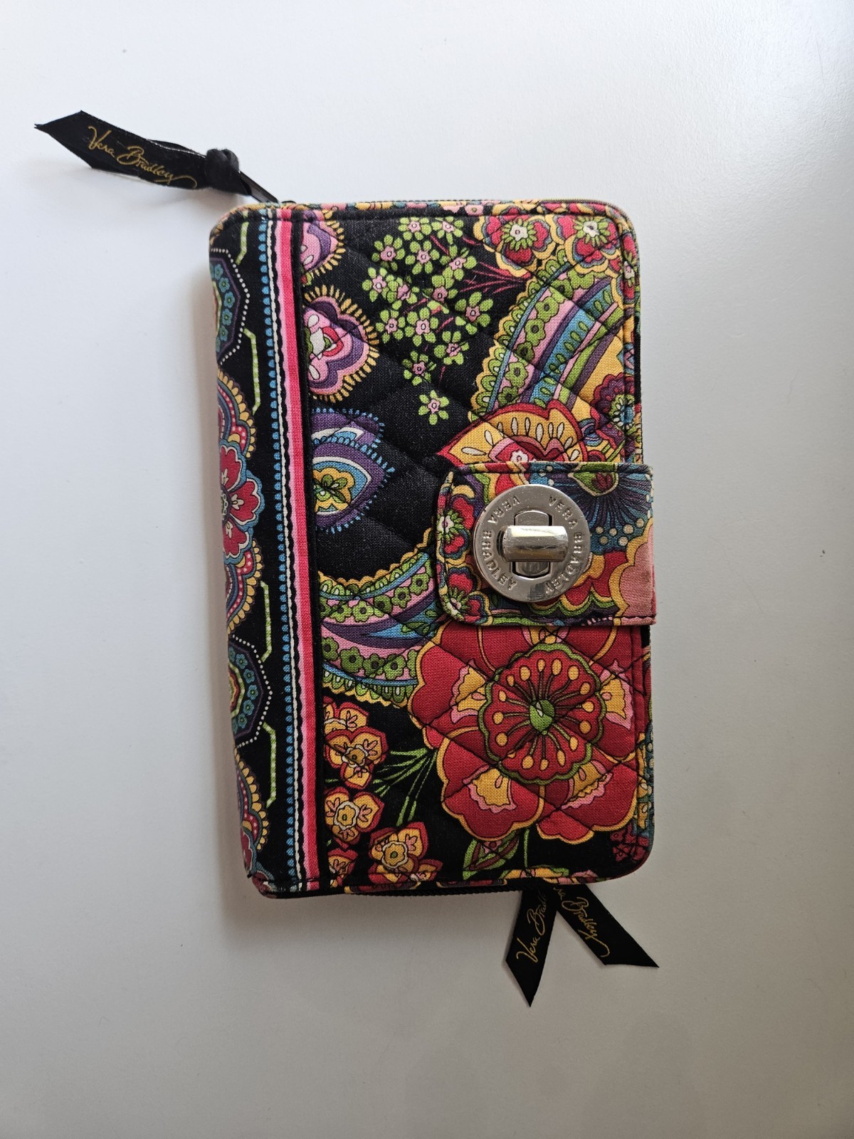 Vera Bradley Turnlock Zip Wallet