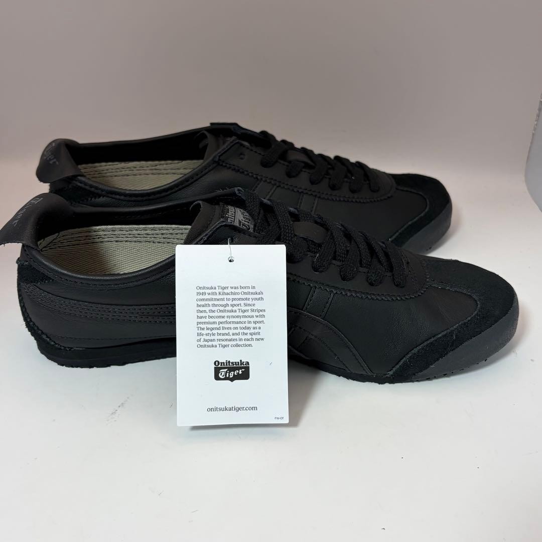 Onitsuka Tiger Mexico 66 Black Leather 9