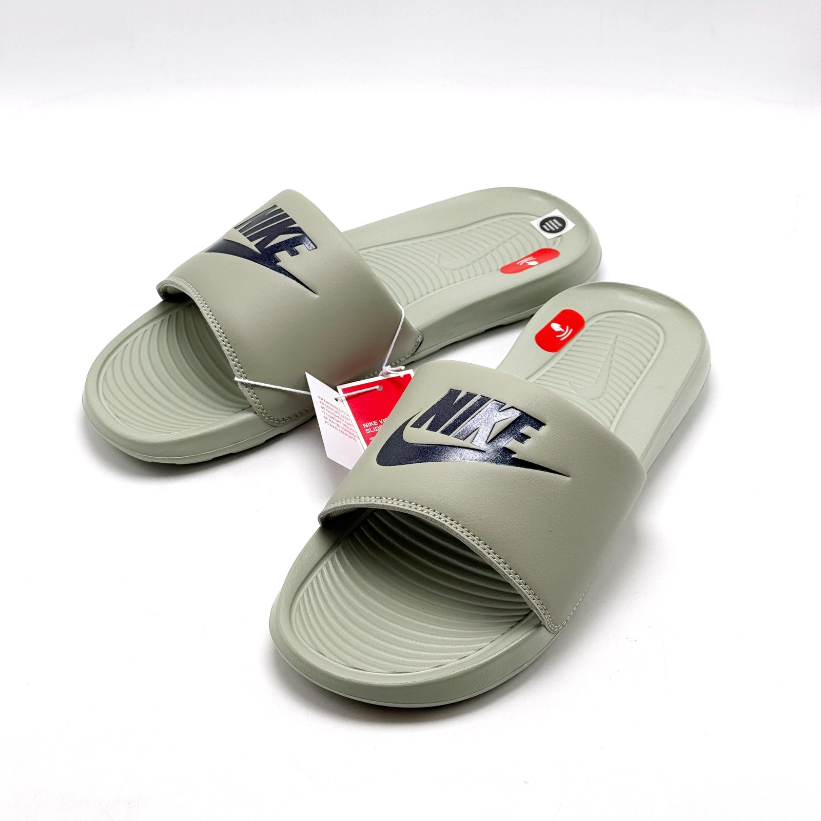 *NEW* Men NIKE VICTORI ONE SLIDES SPRUCE FOG GREEN (CN9675 305) 👍
