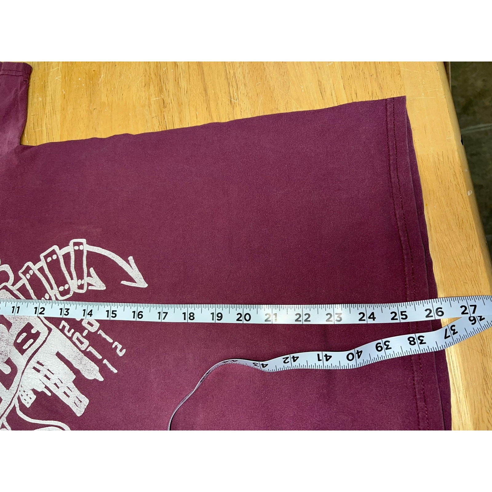 Art Club Shirt 2011 2012 Artwork School Red Graphic Tee Shirt Medium