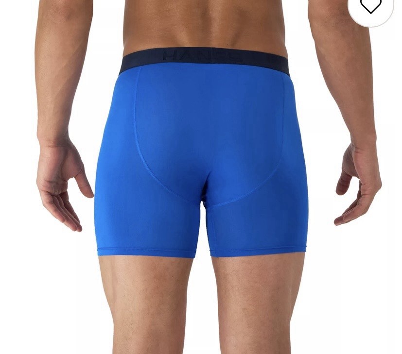 Men’s Hanes BOXER BRIEFS QUICK DRYING 4 Pk Assorted Colors And Print /Choose