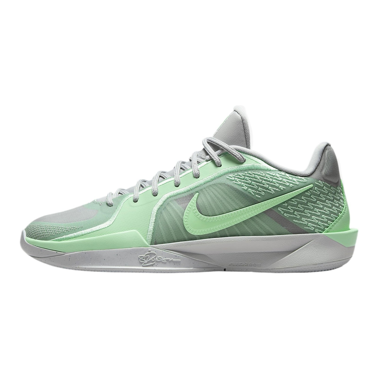 Nike Unisex Sabrina2 Basketball Sneakers – Smoke Grey/Fresh Mint/Vapor Green