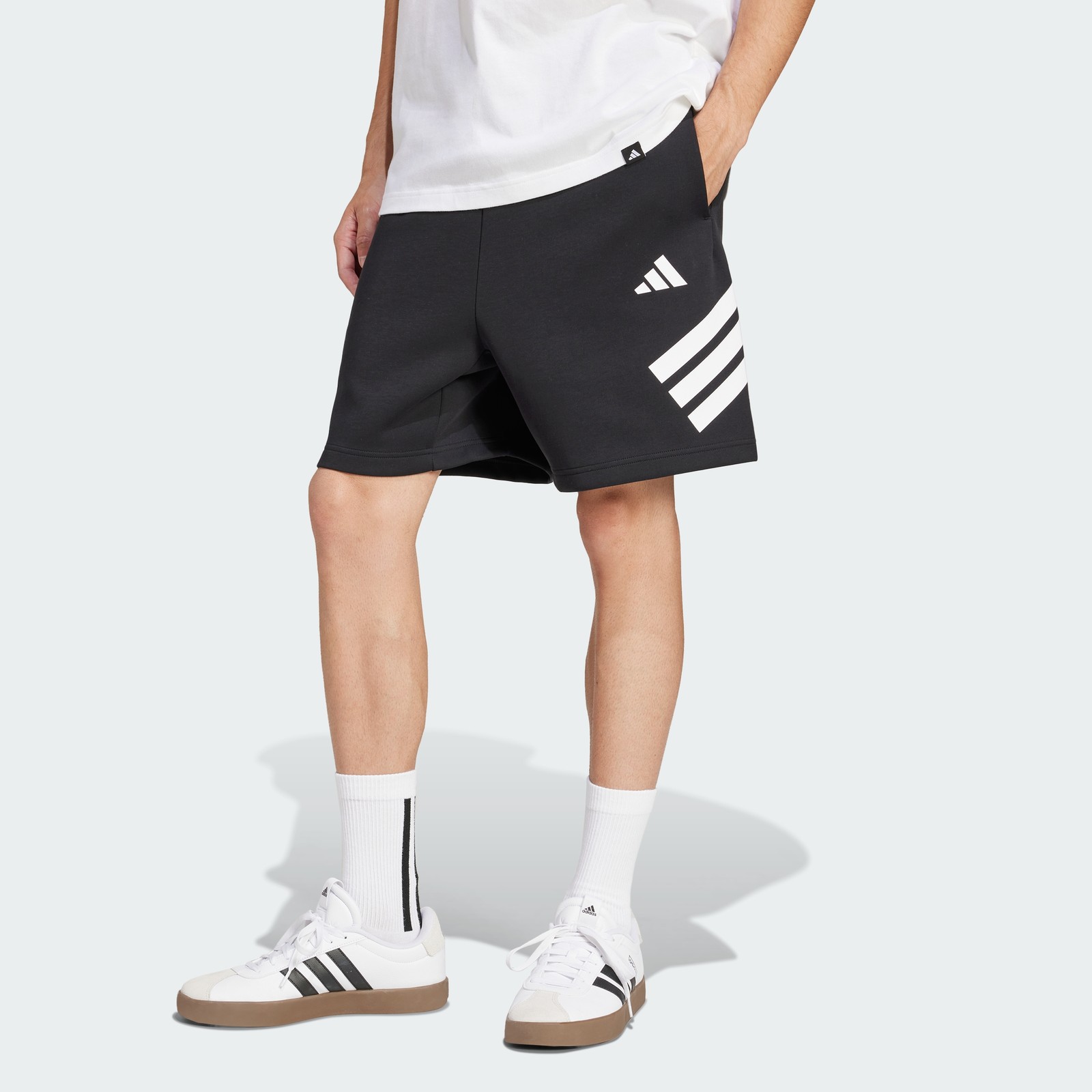 adidas men Future Icons 3-Stripes Shorts