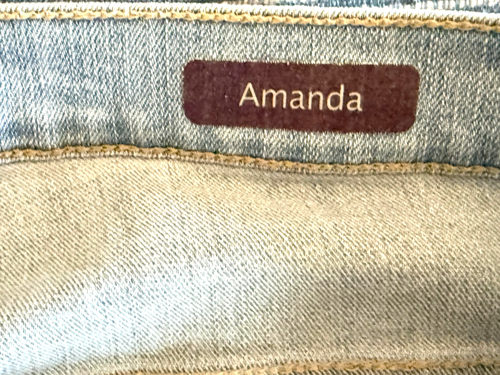 Women’s Gloria Vanderbilt Amanda Size 18w Stretch Jeans with Jeweld Pockets
