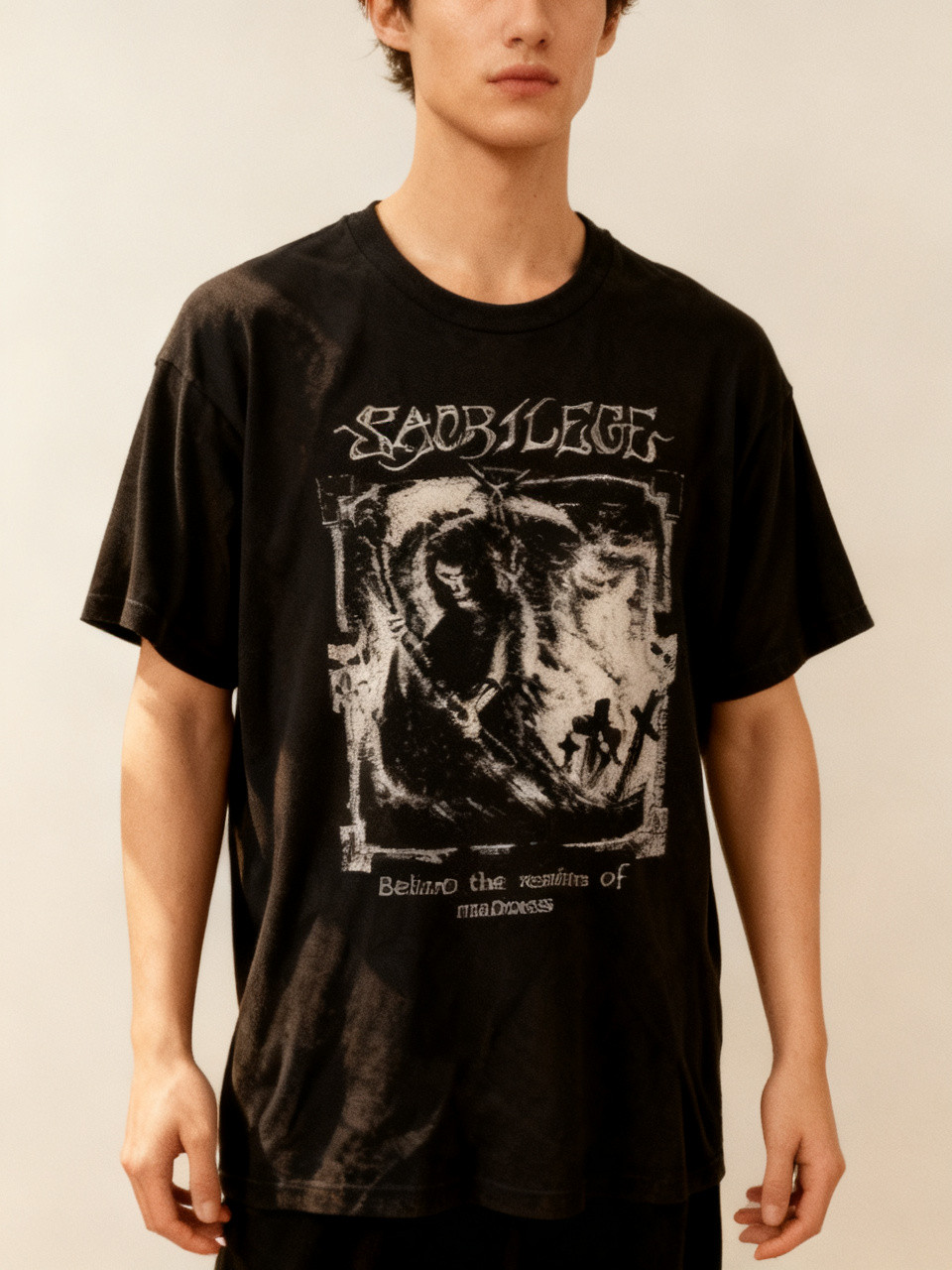 Sacrilege Band Behind the Realms of Madness T Shirt All Size NWT