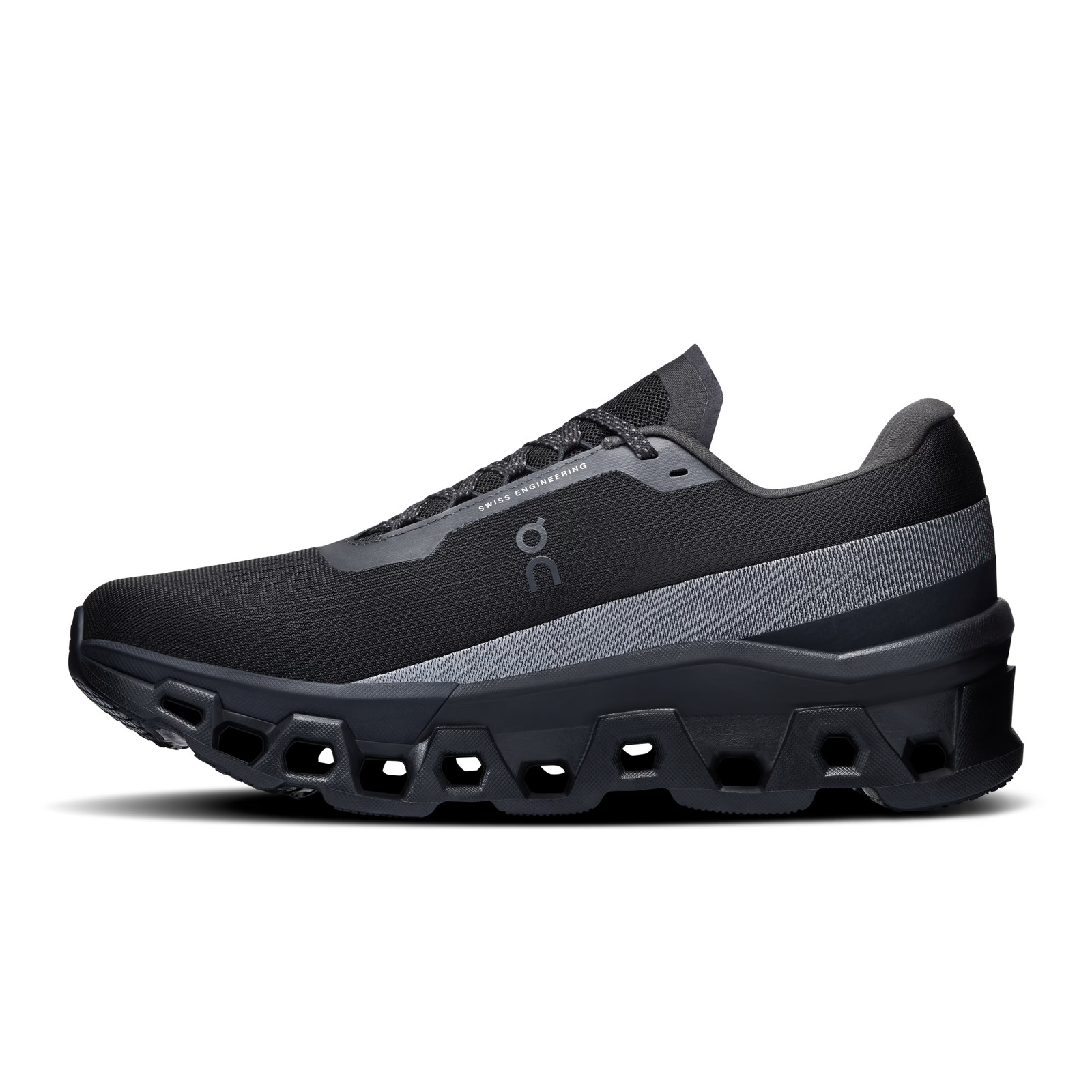 On Men’s Cloudmonster 2 Running Black/Black 3ME10121043