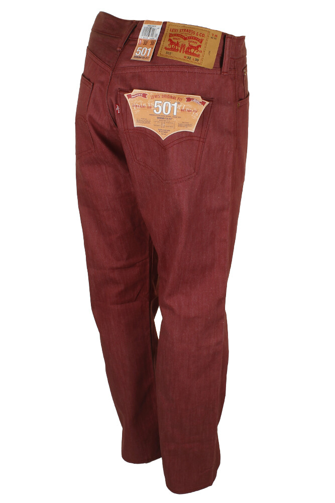 Levi’s Men’s 501 Original Shrink Fit to Button Fly Denim Jeans