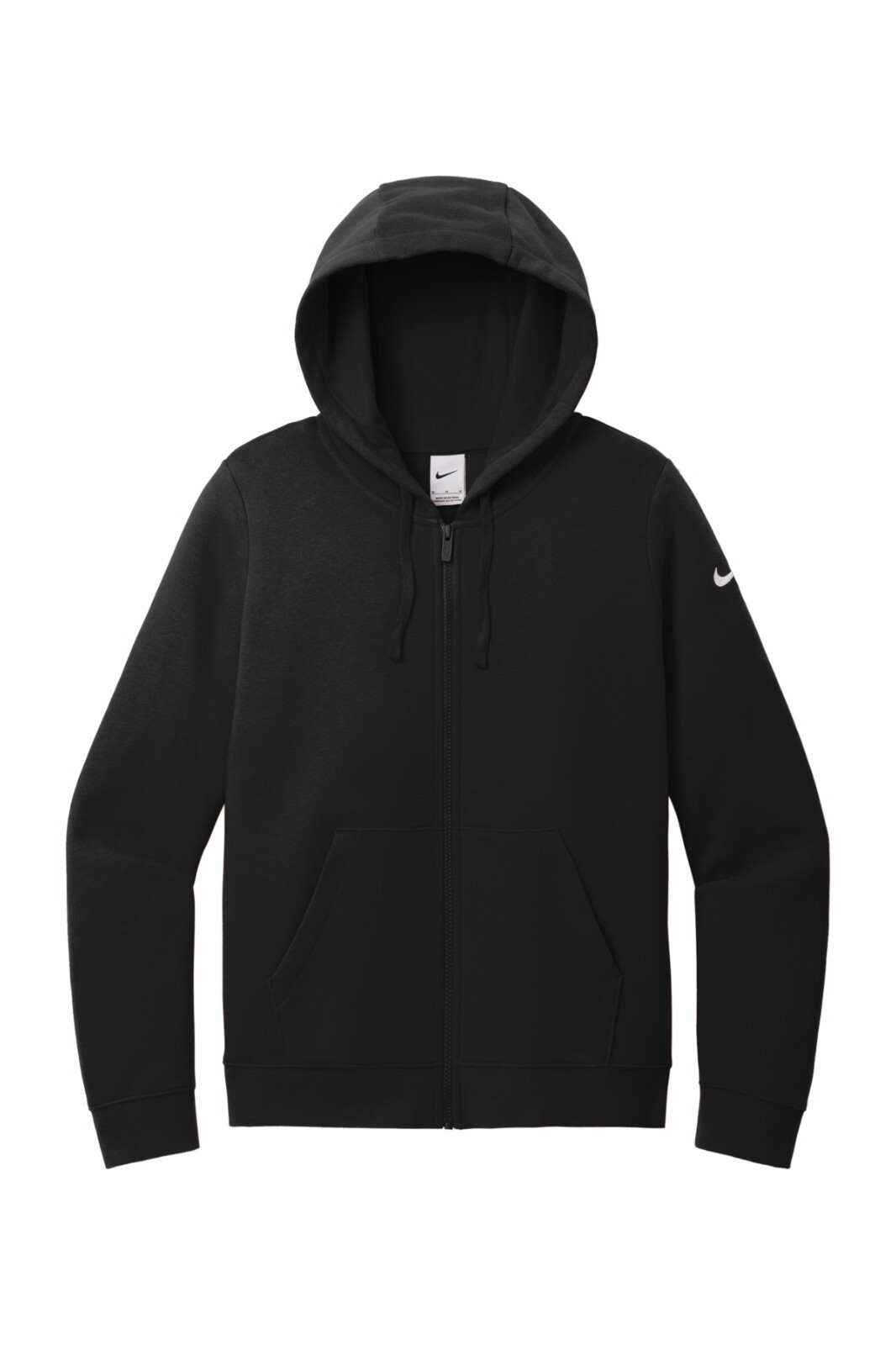 Nike Women’s Club Fleece Sleeve Swoosh Full Zip Hoodie NWT