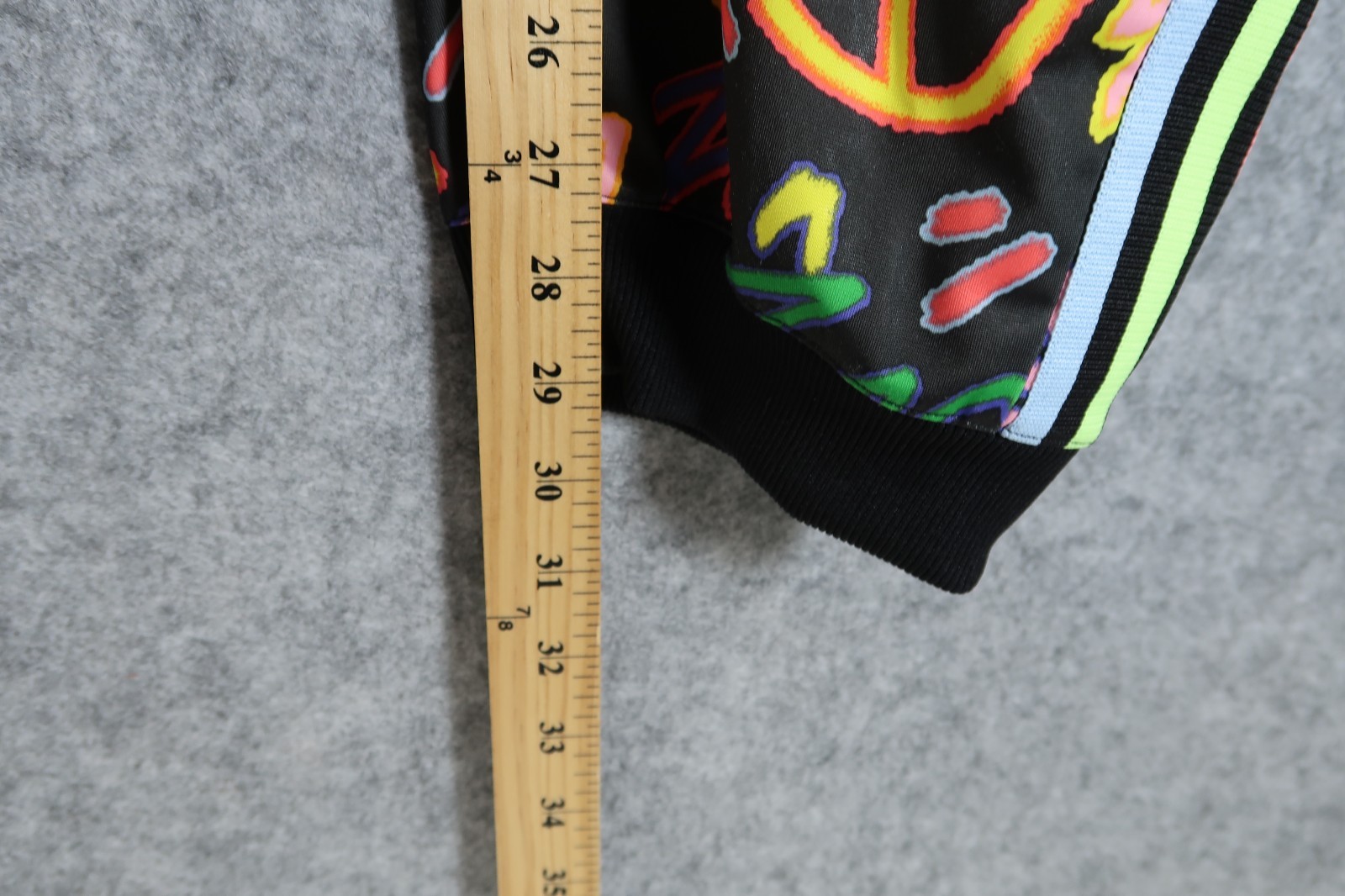 Adidas 90s Retro Graffiti Men XL (36X29) Colorful Joggers Sweatpants Hip Hop