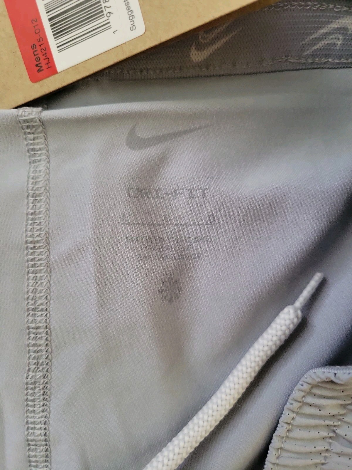Nike KD DNA 2-in-1 4″ Basketball Shorts Men’s L $75 NWT HJ4215-012 Durant Gray