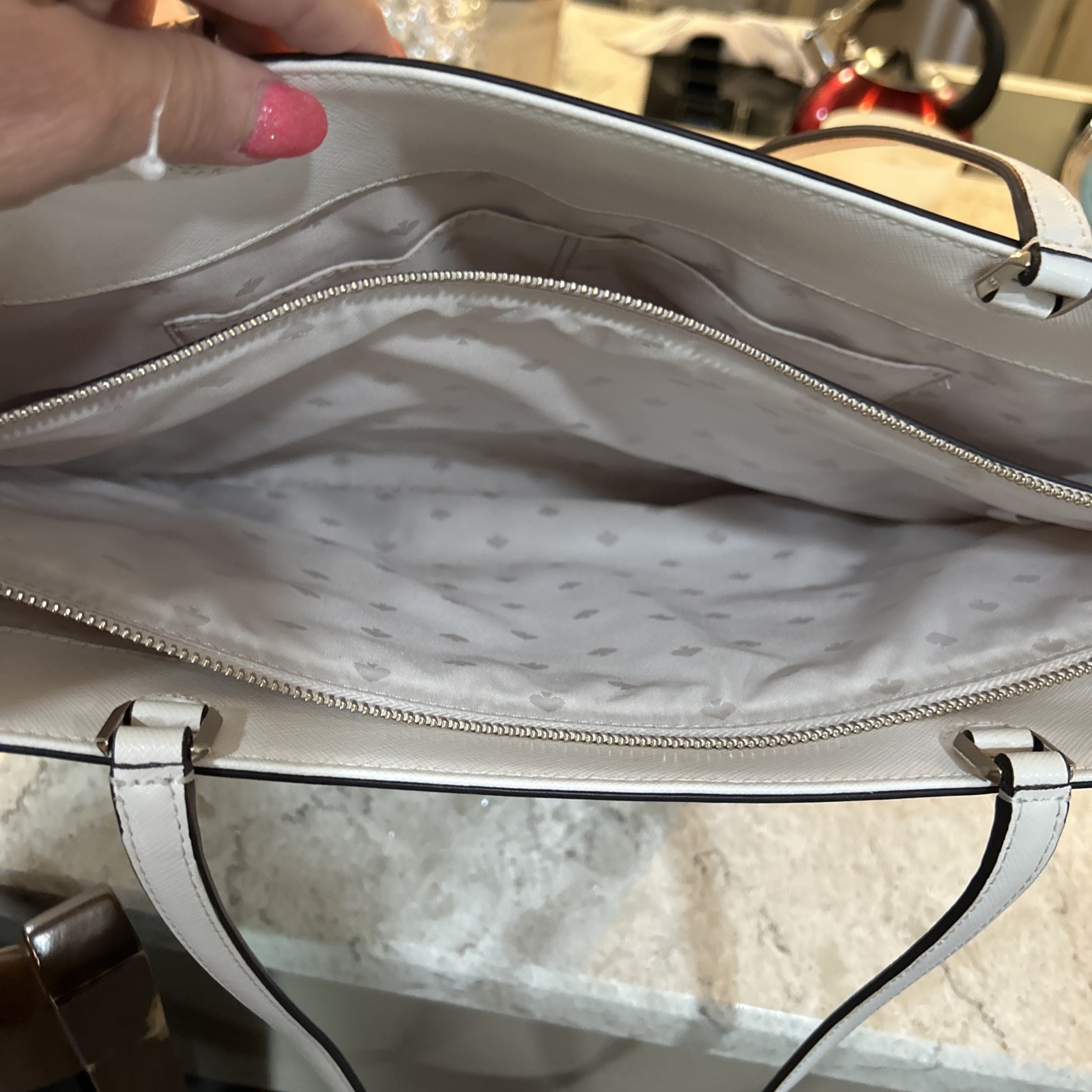 Kate Spade New York Staci Lily Blooms Floral Laptop Tote With Wallet