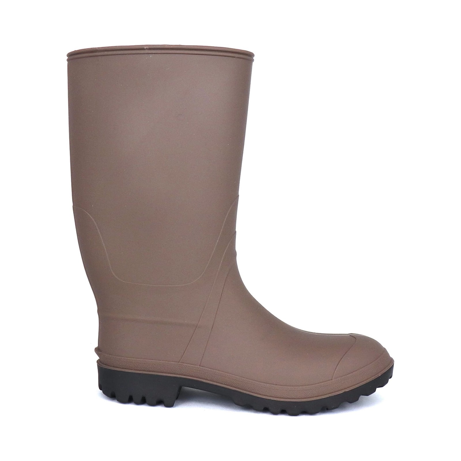 George Men’s Brown 12” Oil & Acid Resistant TPE3 Synthetic Rubber Boots: 9