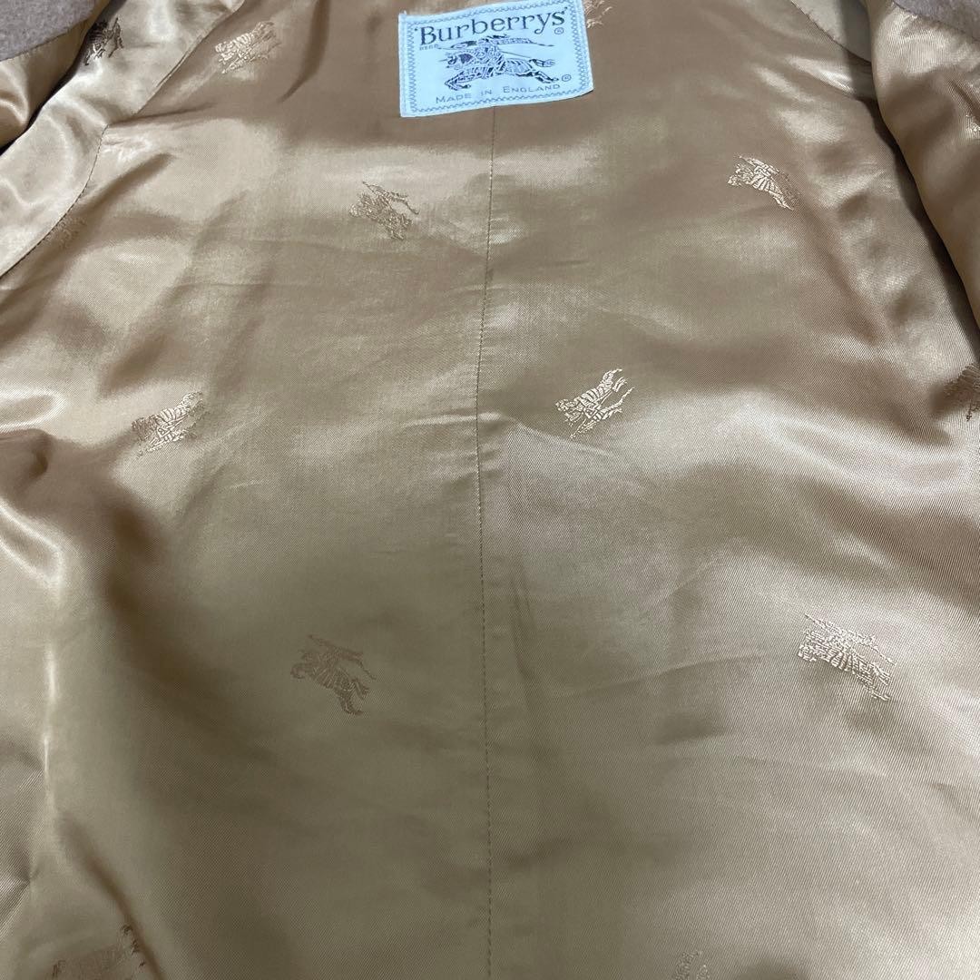 Burberrys long coat camel