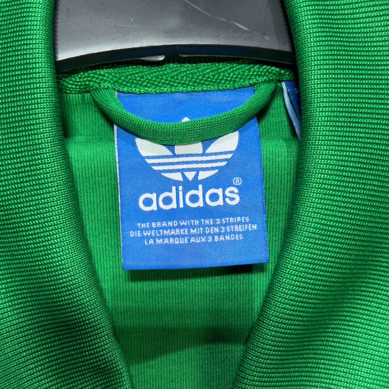 Adidas Pharrell Williams Track Jacket Mens Medium Green Trefoil Zip Top