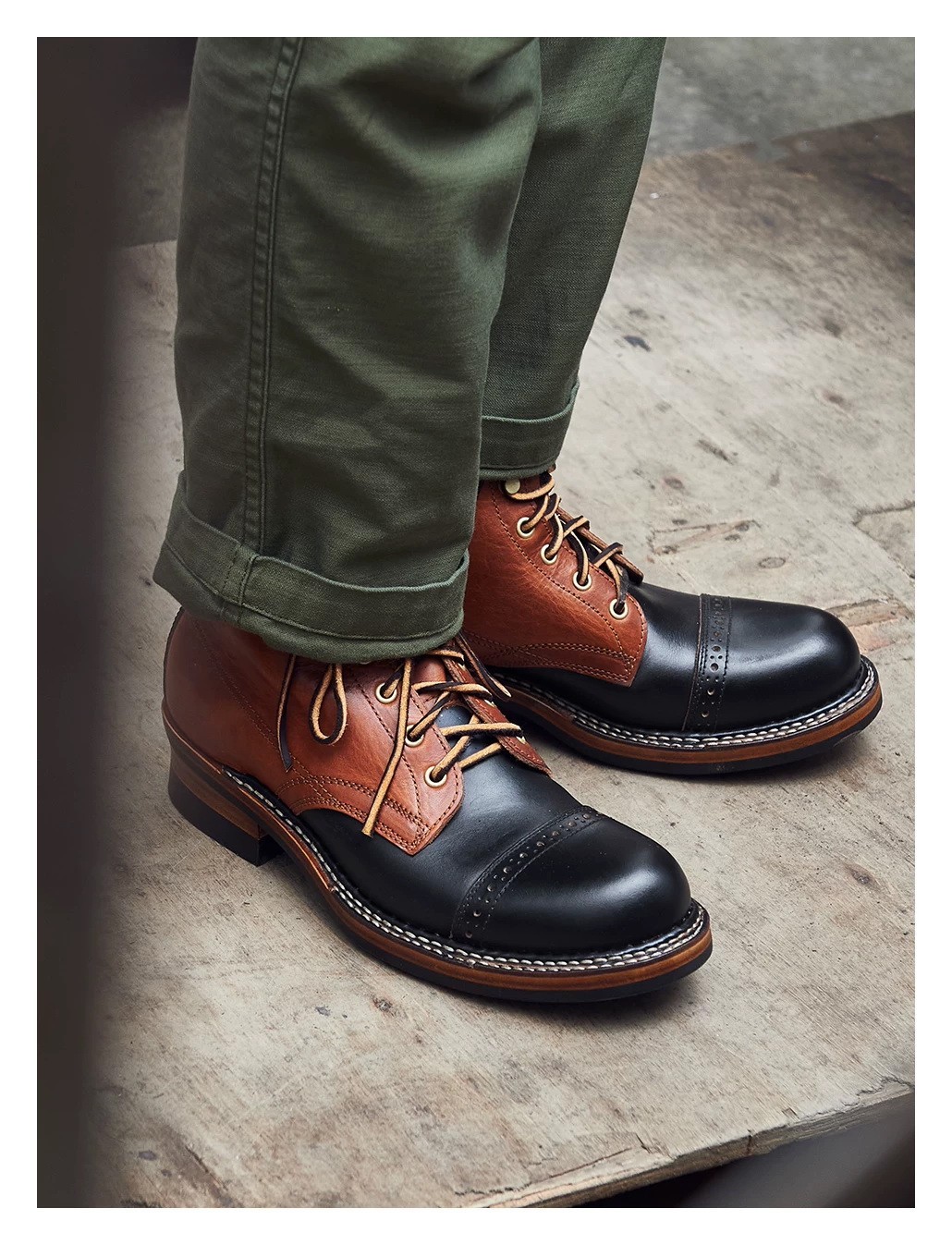 Alaska Outfitters Ray Kwok – 14101 Short Shift Cap Toe Boots