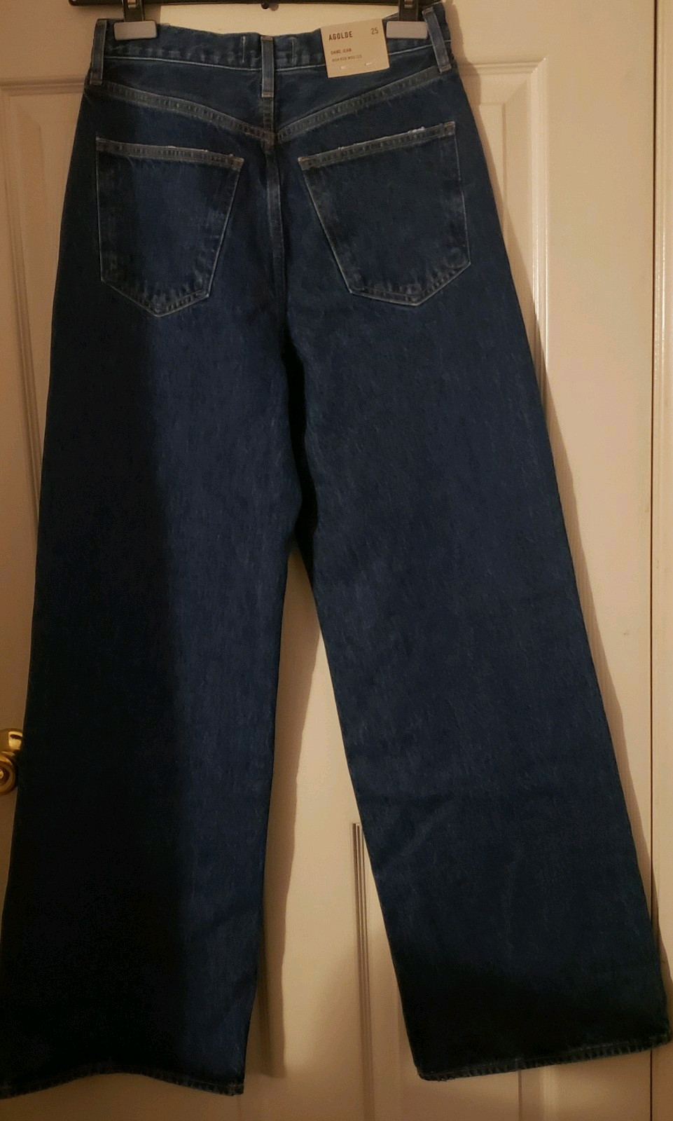 Agolde Dame No Cuff Jeans Enamour 25 NWT $258+