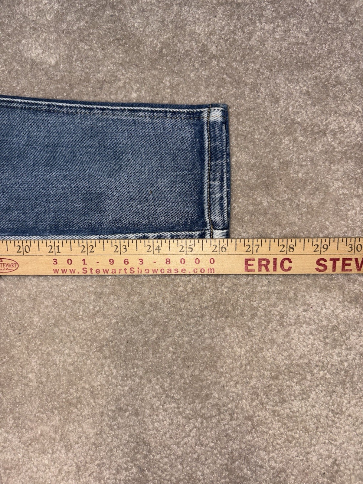 KanCan Women’s Kurvy Ultra High Rise Skinny Ankle Distressed Blue Jeans 26 – NWT