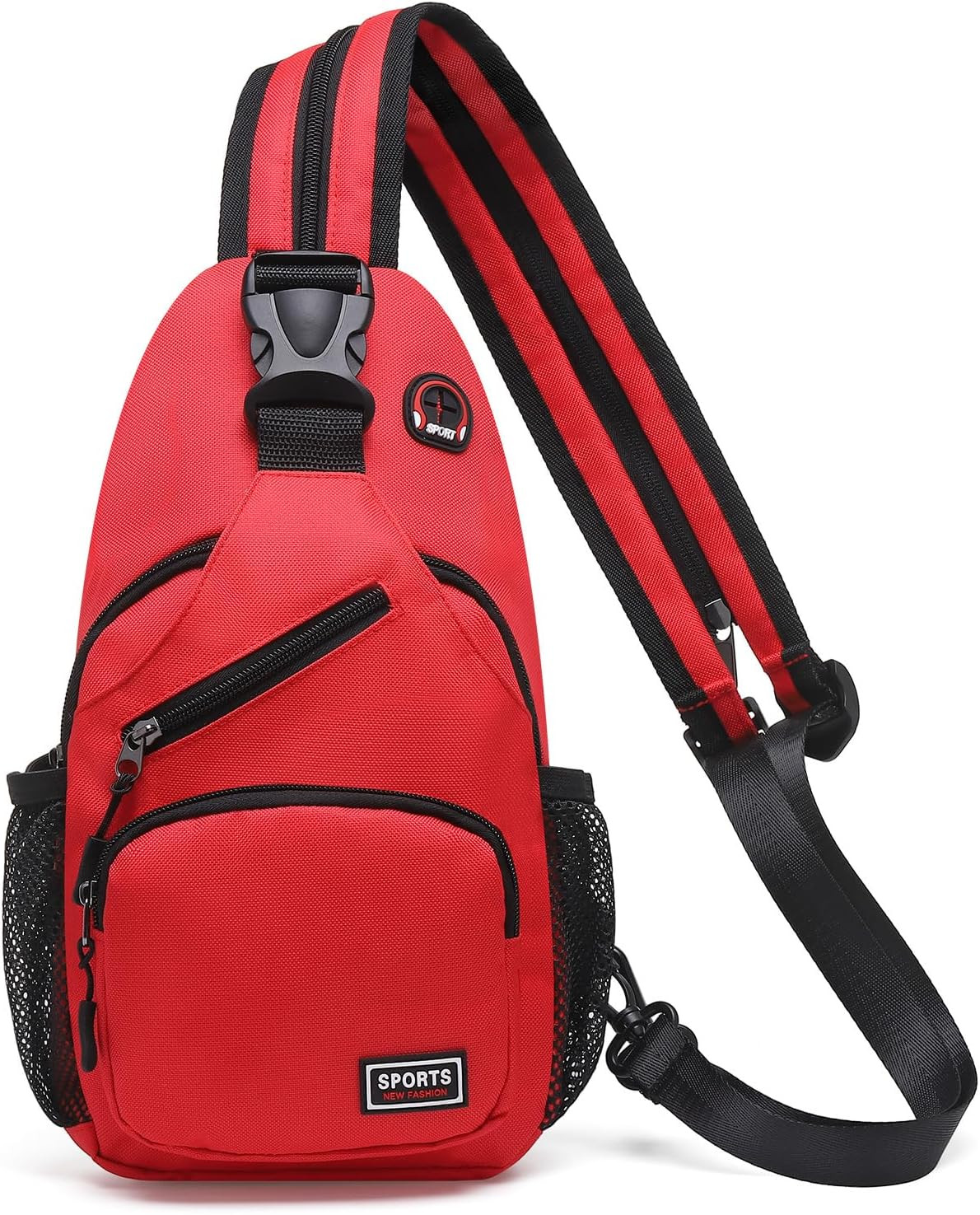 Convertible Sling Bags for Women Men, Lightweight Crossbody Backpack Daypack Fit