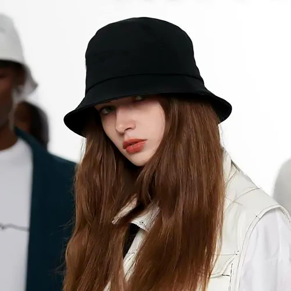 Unisex Bucket Hat Beach Sun Hat Aesthetic Fishing Hat for Men Women Teens, Rever