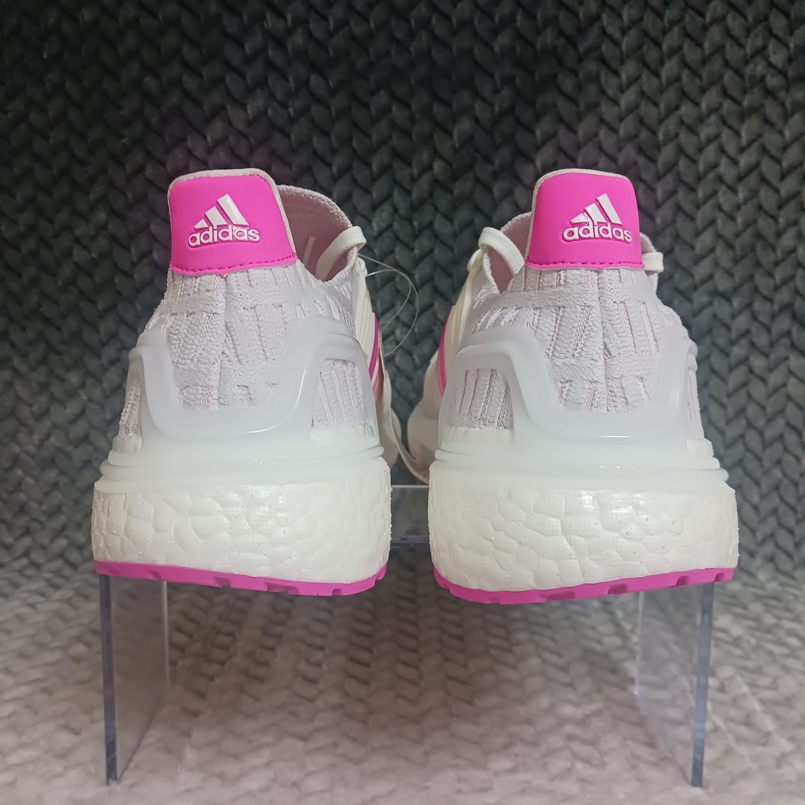 Adidas Ultraboost CC_1 DNA ClimaCool Men’s Running Shoes White Clear Pink Sz 6.5