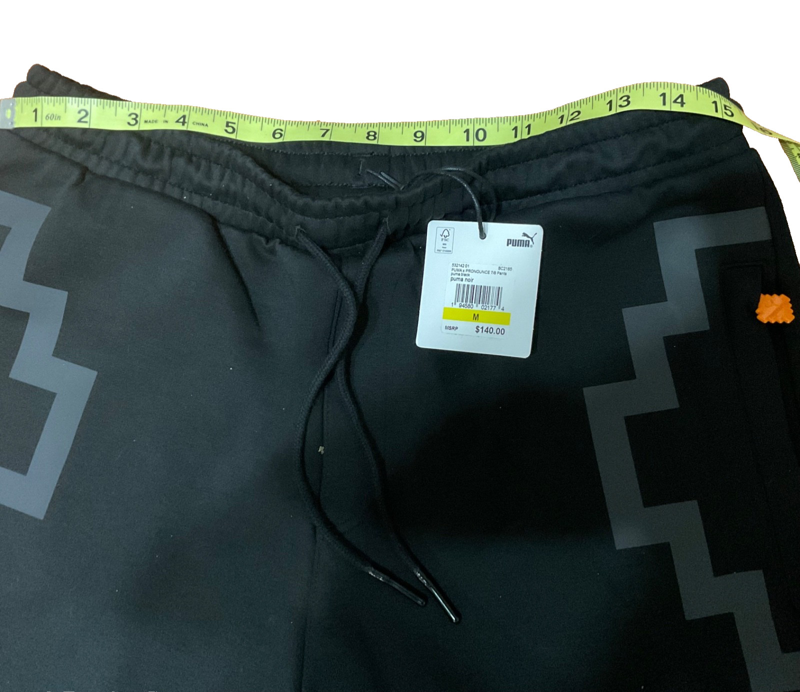 Puma X Pronounce Logo Cropped Comfort Technology Sweatpants Men’s Sz M NWT $140