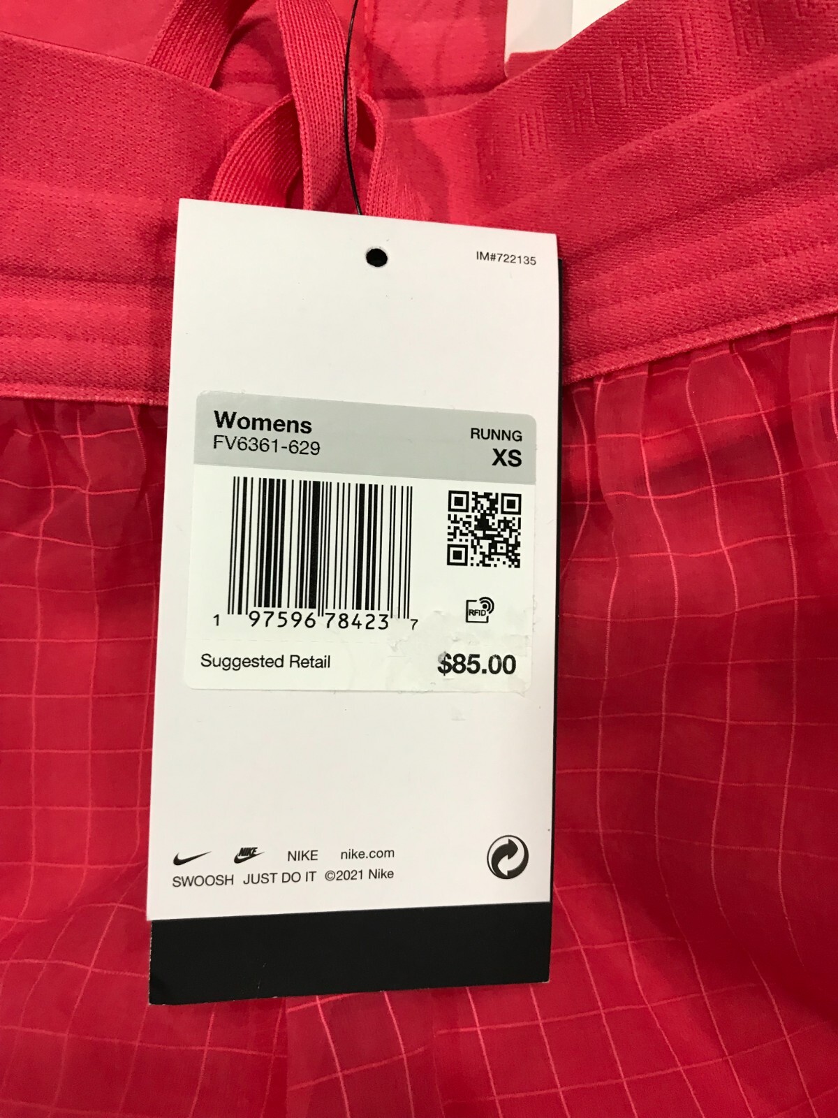 Nike Run Division Dri-FIT Mid-Rise 3″ 2-in-1 Running Women’s Size XS $85 NWT