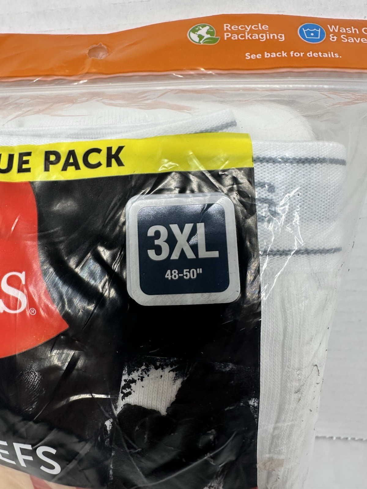 NEW MEN’S “HANES 100% COTTON 6 PACK FULL RISE BRIEFS” Choose!