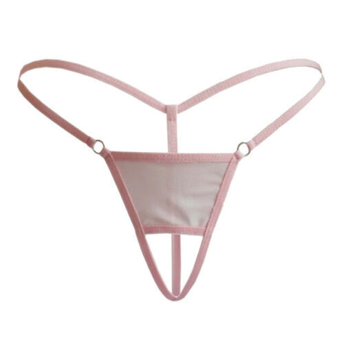 Sexy Women Thong G-string Pantie Lingerie Underwear Crotchles Sheer T-back Brief