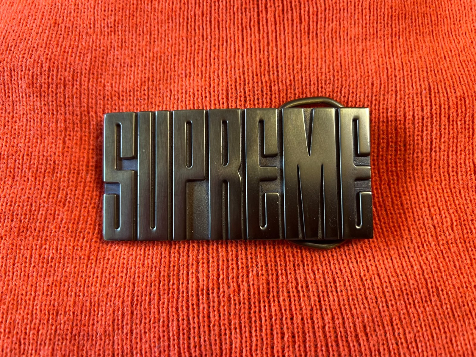 Supreme Brass Belt Buckle 2014 New York BB SIMON True Religion Robins Jeans