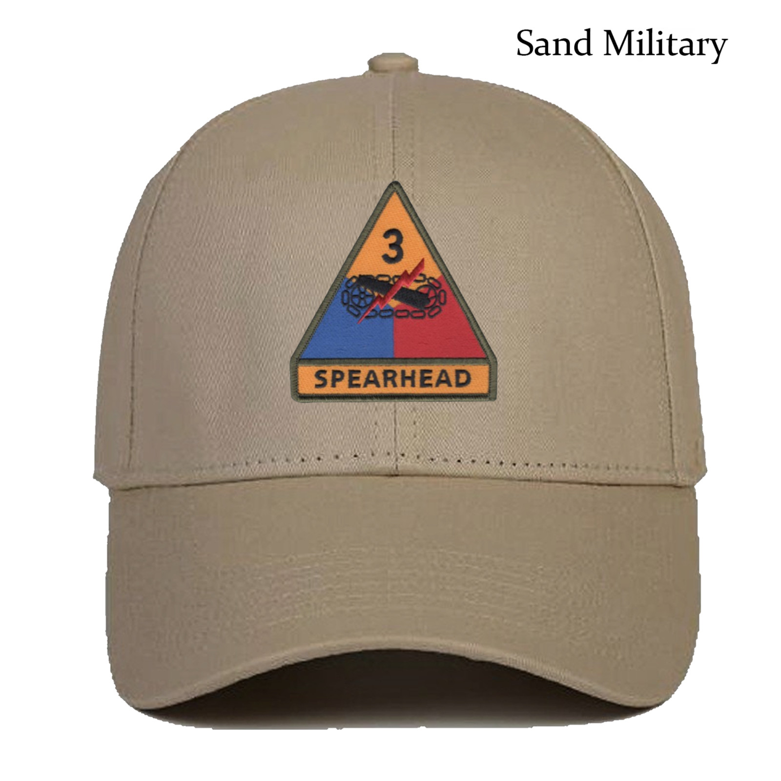 Embroidered Hat U.S Army 3rd Armored Division, Veteran Cap, Trucker Hat, Gift