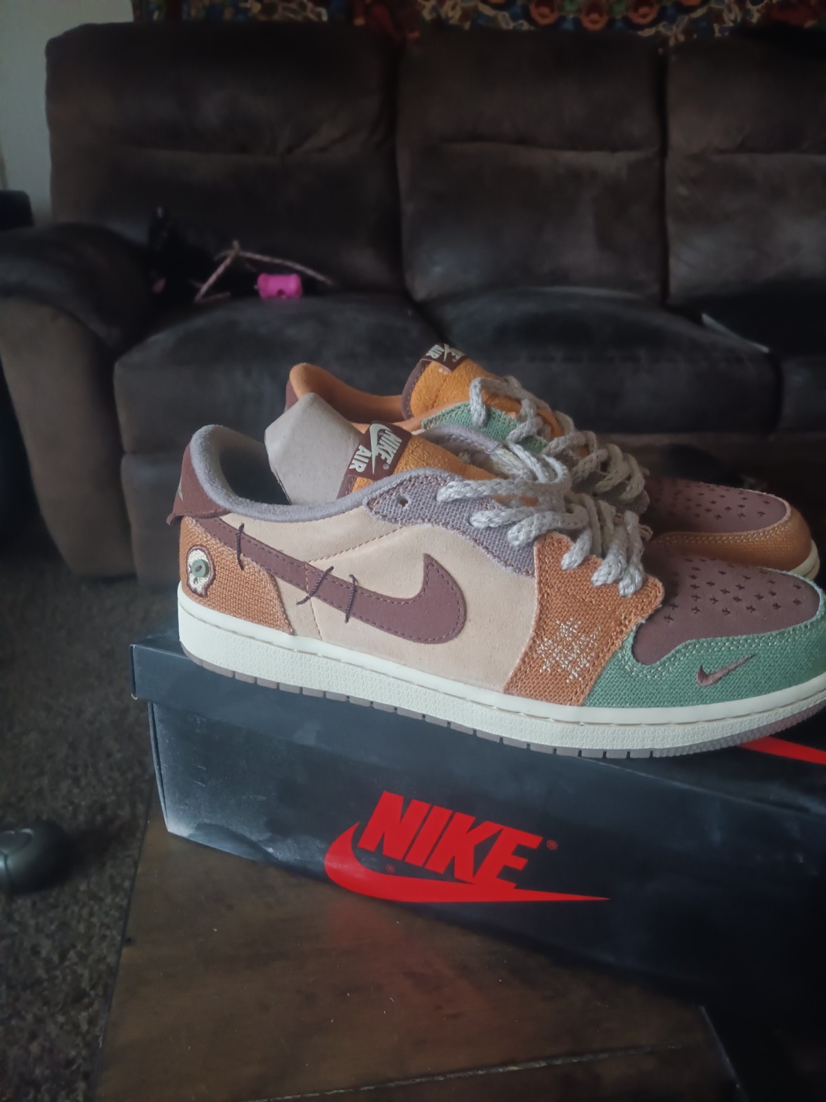 Size -9- Jordan 1 Retro OG x Zion Williamson Low Voodoo