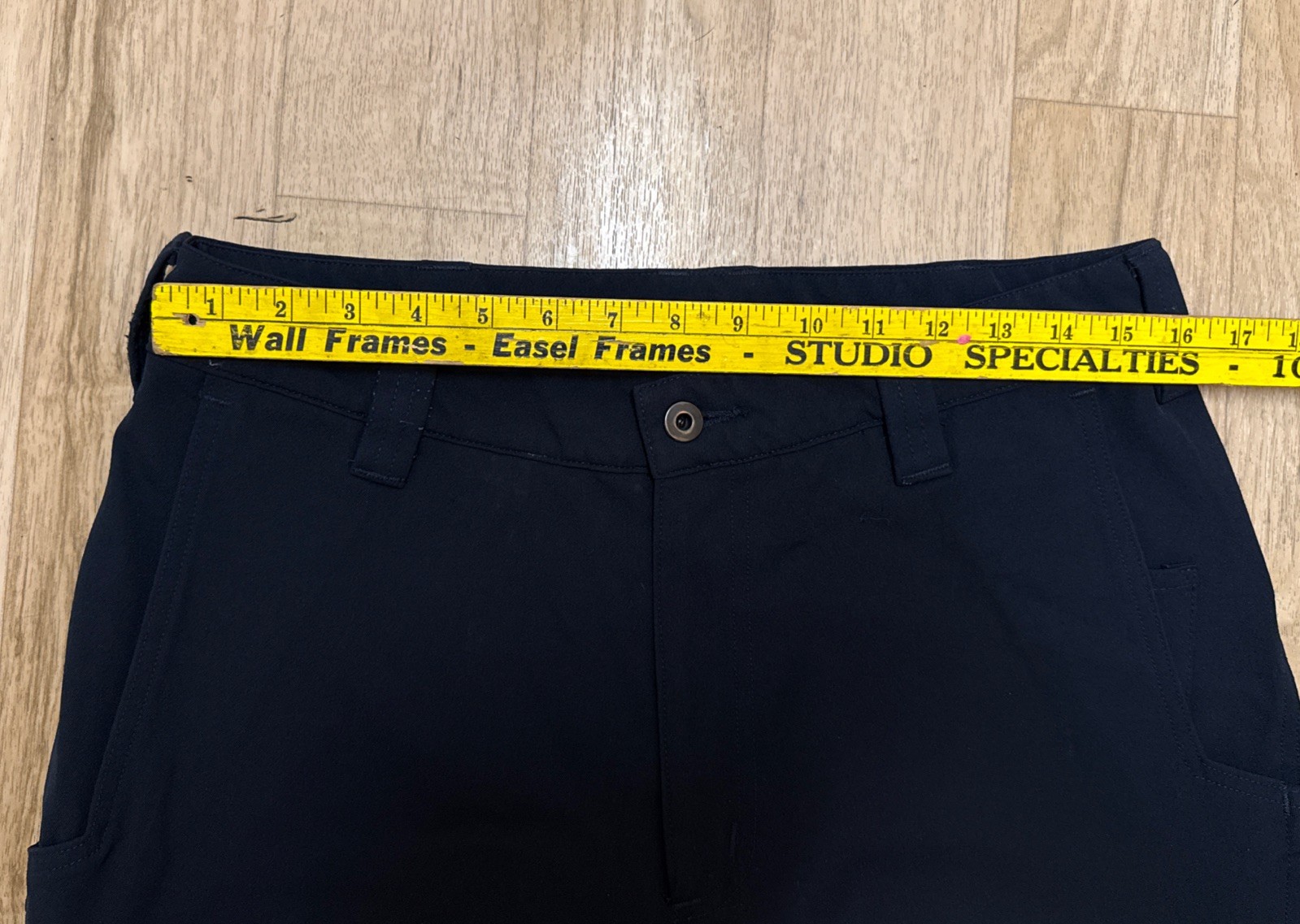 1620 Men’s Blue Nylon Stretch Work Chino Made USA Workwear Sz 34