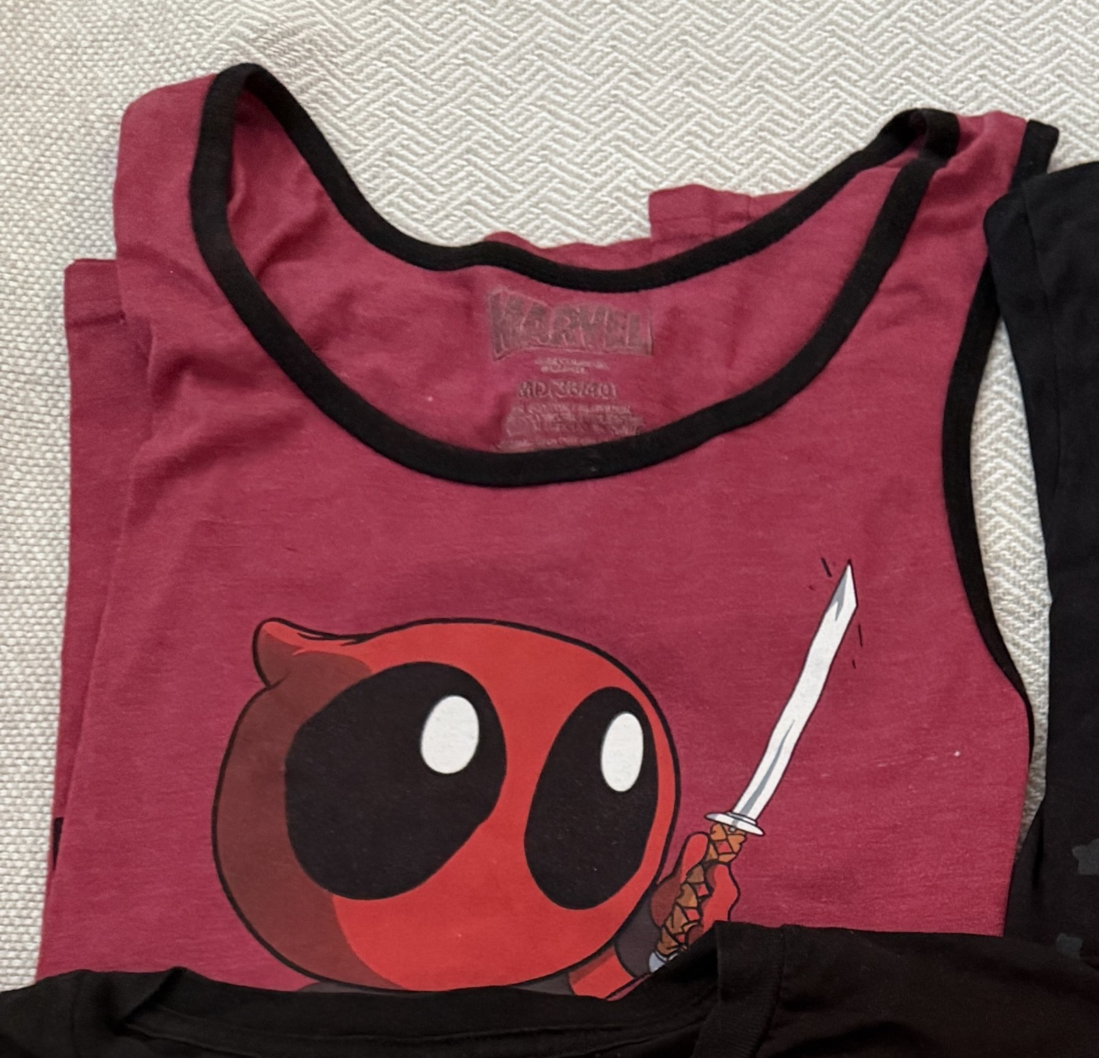 Clothes from Hot topic and etc.